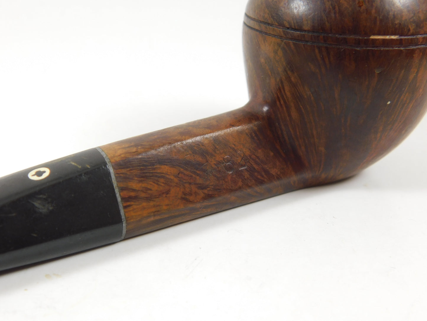 Vintage Kaywoodie Flame Grain Tobacco Smoking Pipe