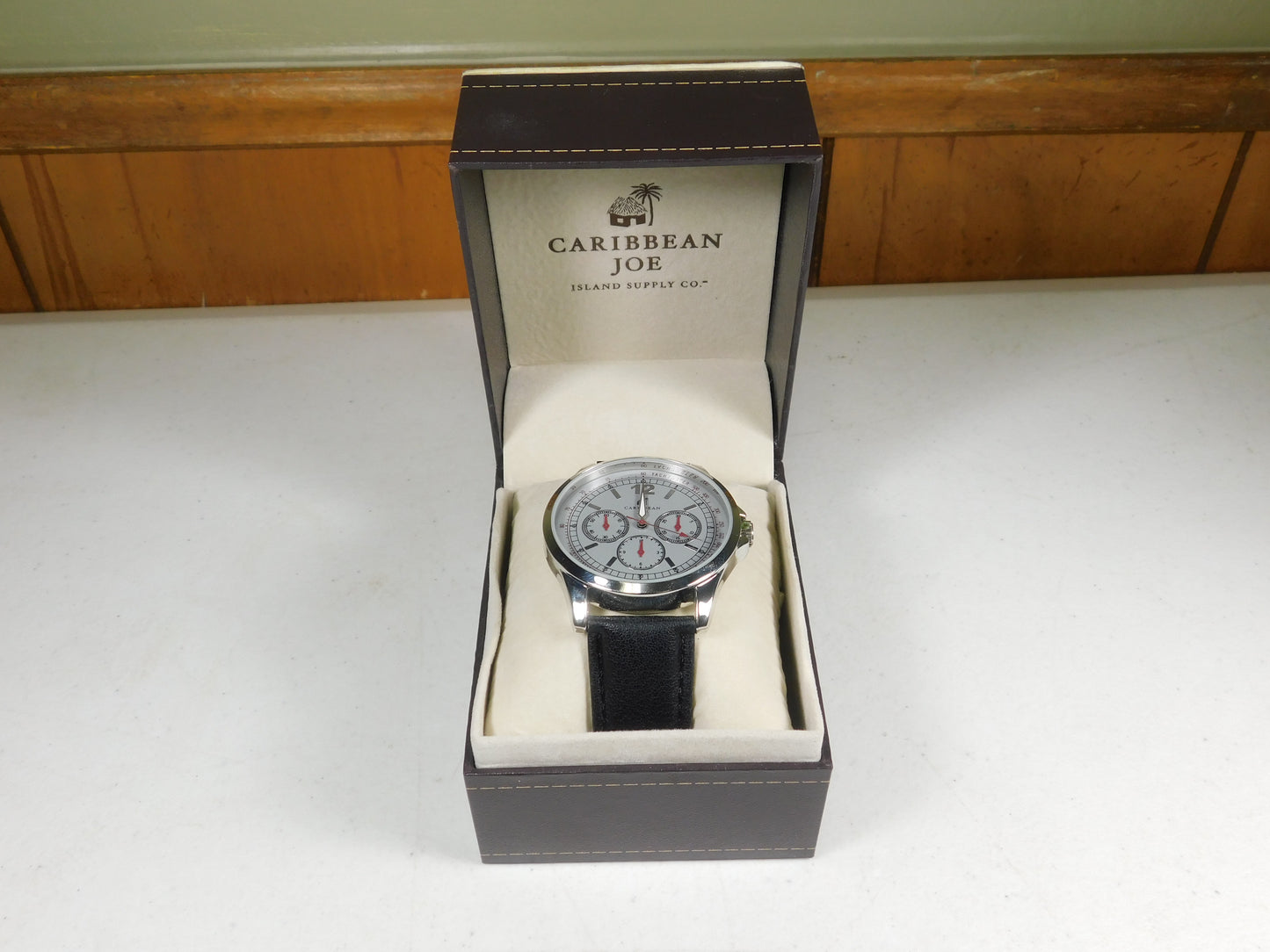 Caribbean Joe Island Supply Co Mens Watch