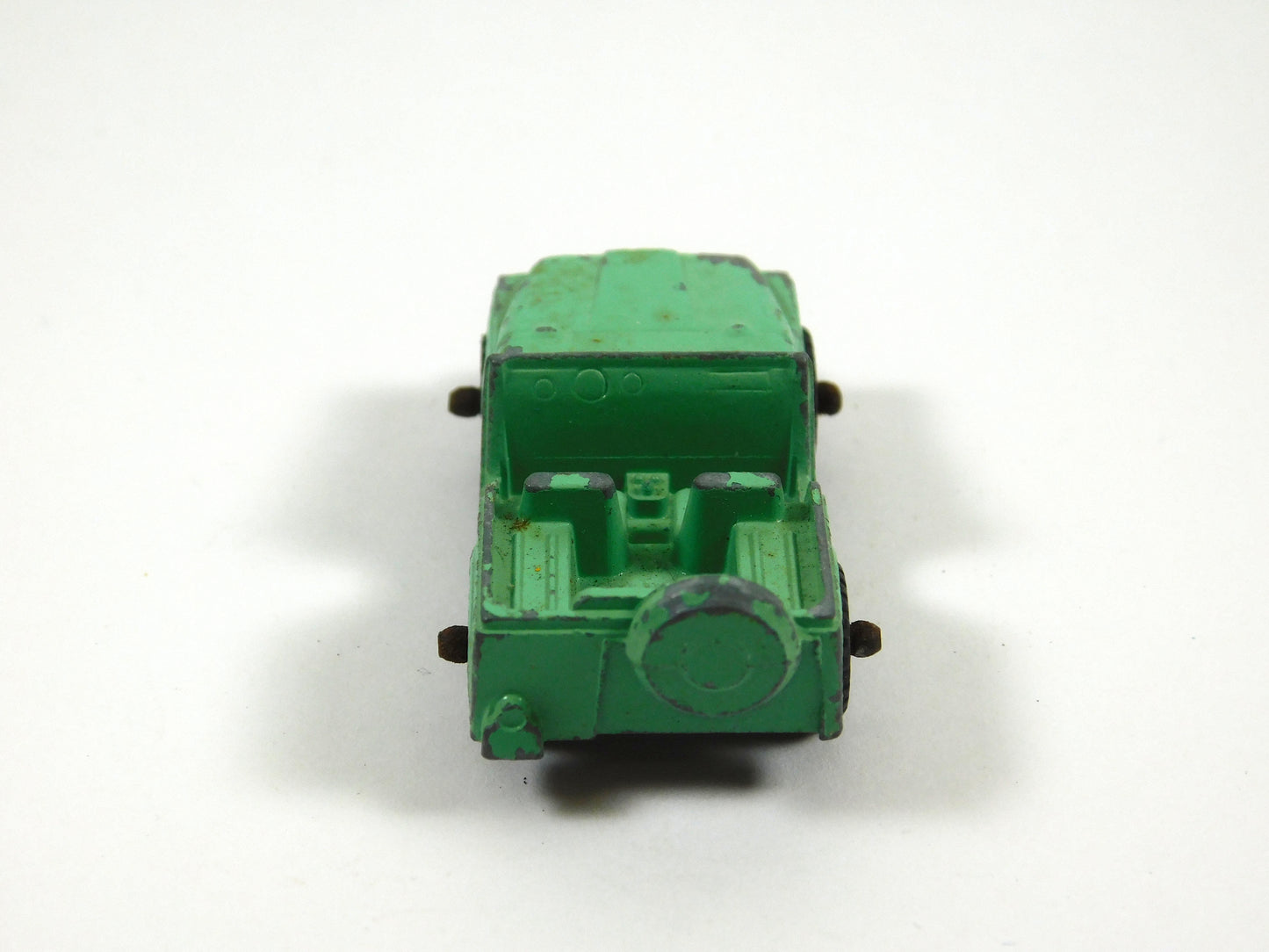 Vintage Green Midgetoy Jeep Toy Car
