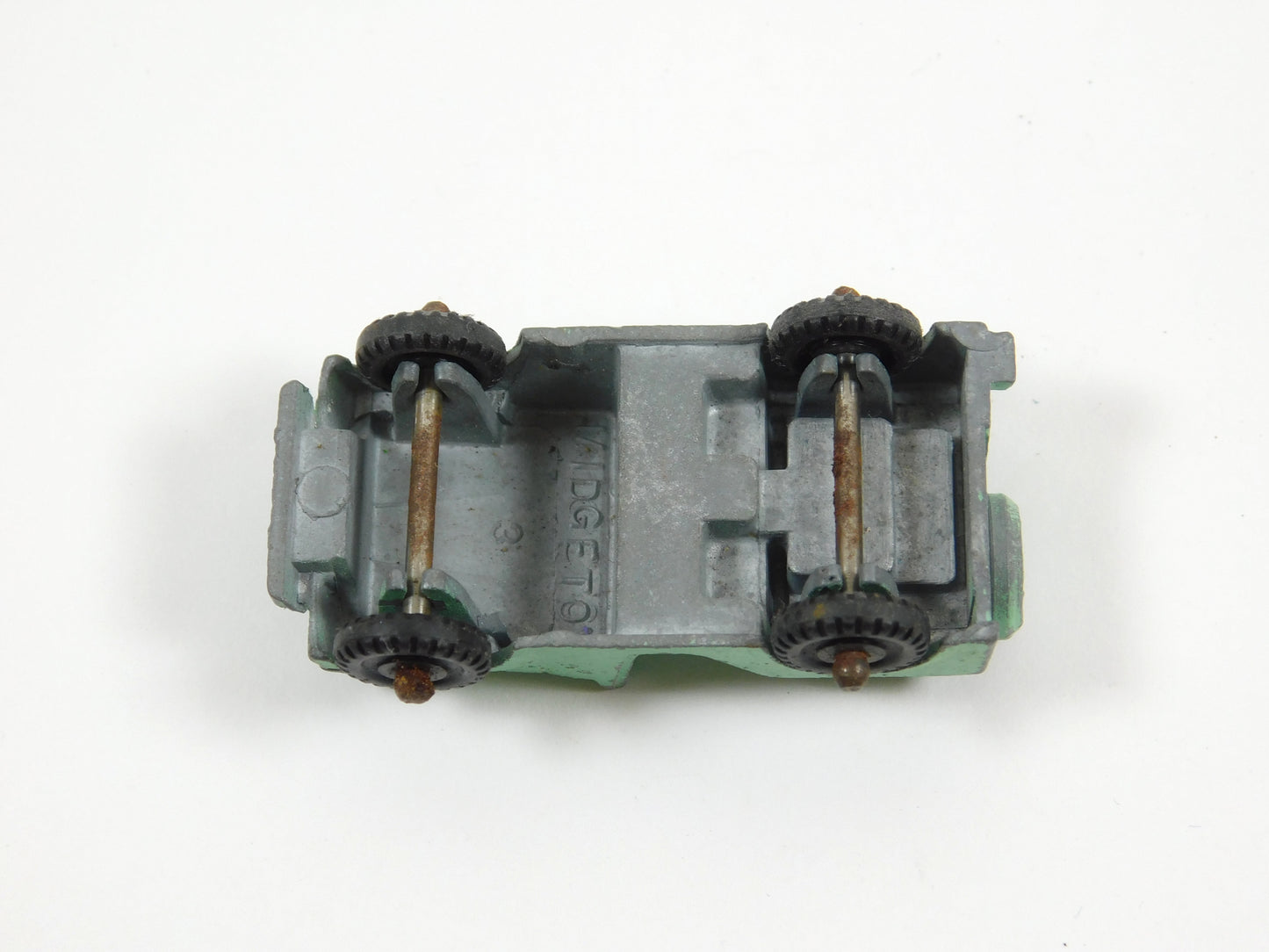 Vintage Green Midgetoy Jeep Toy Car