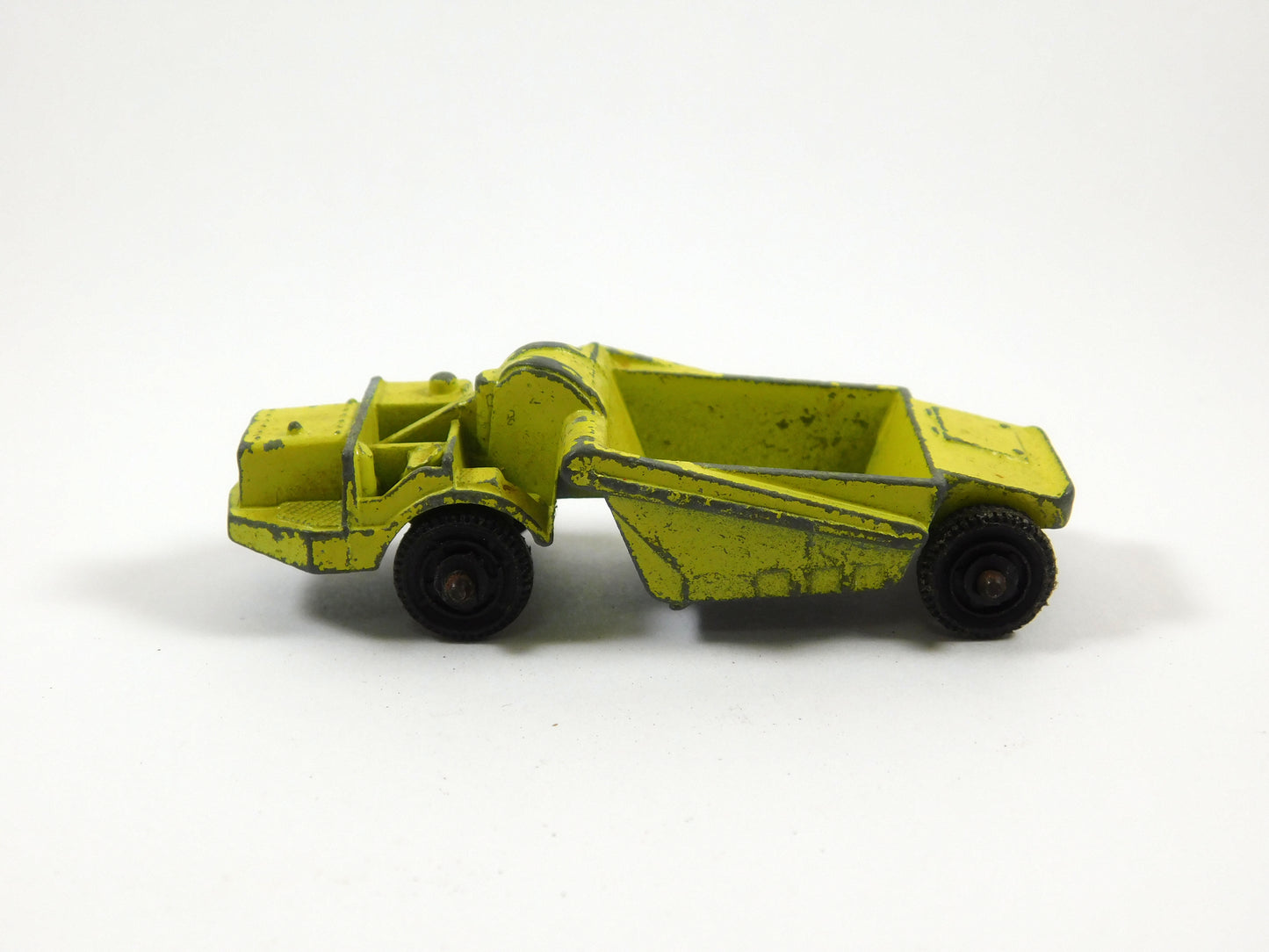 Vintage Tootsie Toy Yellow Earth Mover
