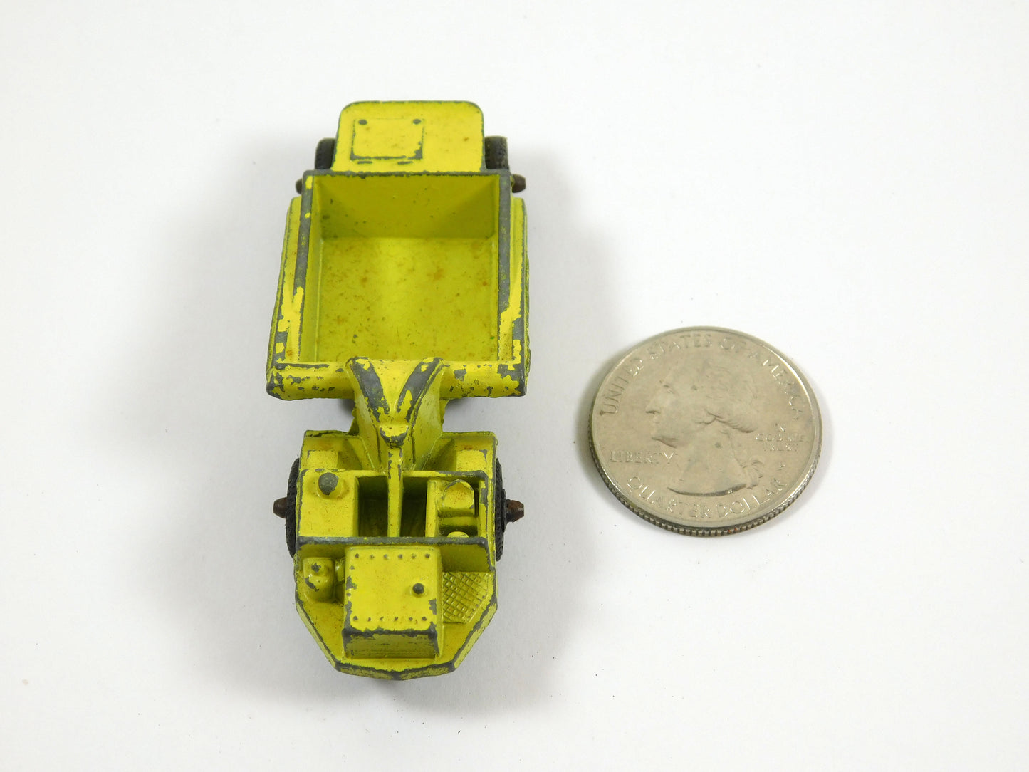Vintage Tootsie Toy Yellow Earth Mover