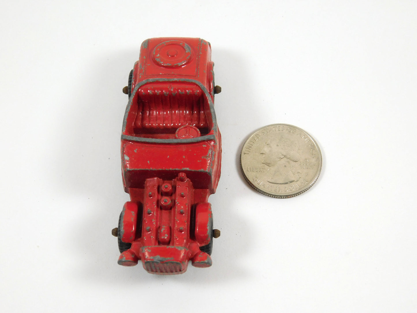 Vintage Tootsie Toy Red Model "B" Car