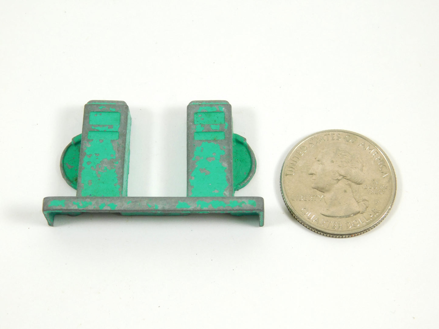 Vintage Midgetoy Green Gas Station Pump