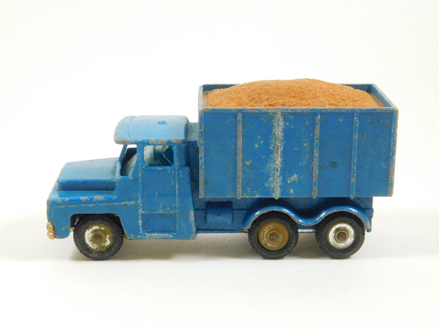 Vintage Blue Husky Guy Warrior Truck