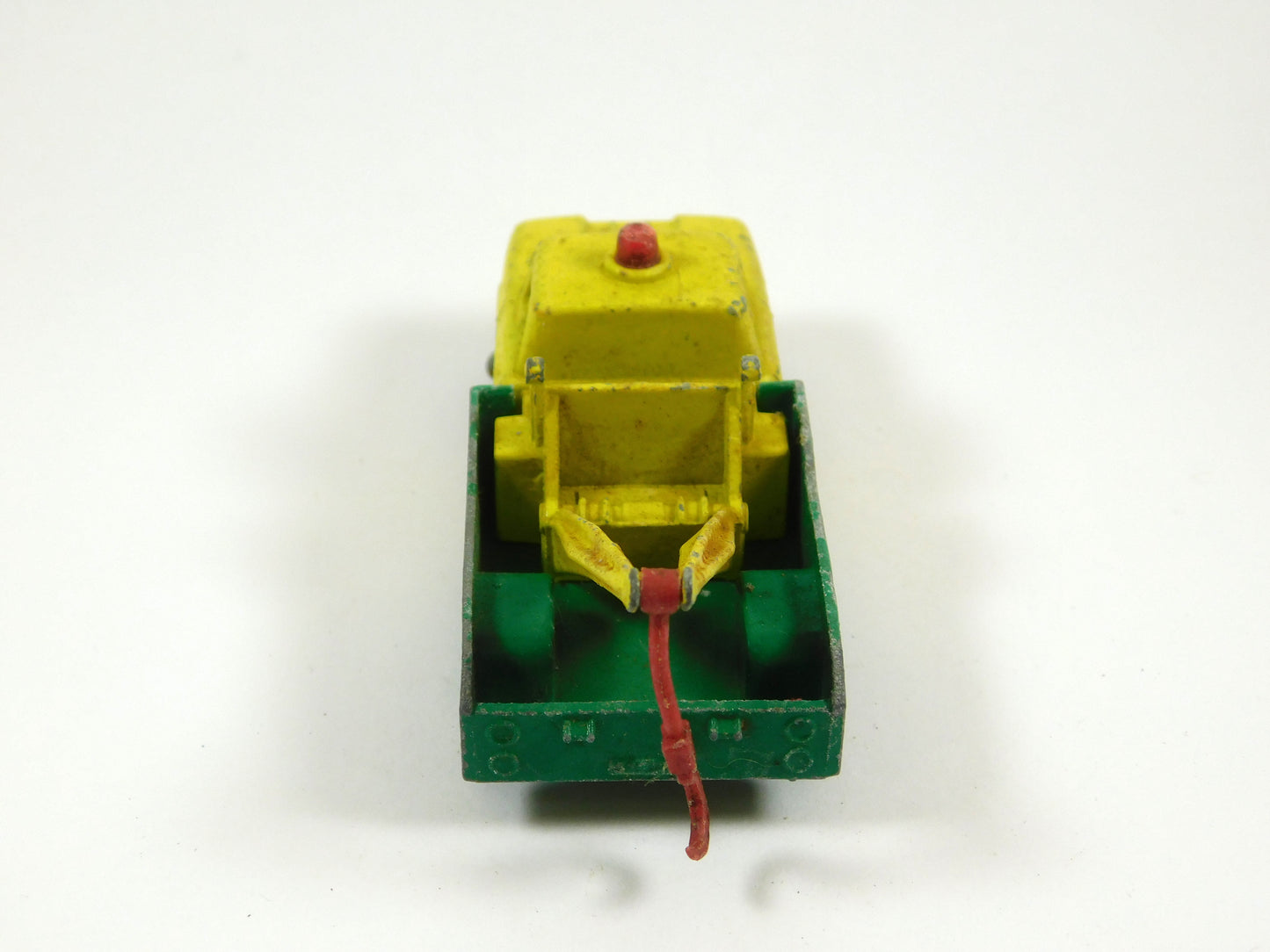 Vintage Matchbox Green and Yellow Dodge Wreck Truck