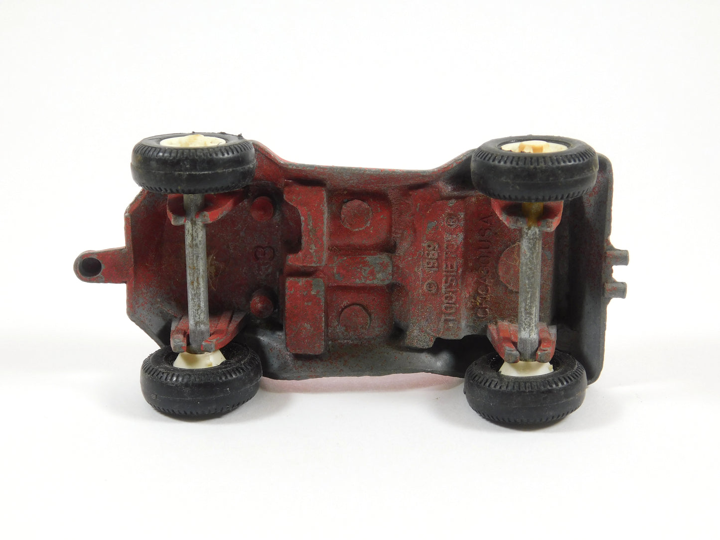 Vintage 1969 Red Tootsie Toy Dune Buggy