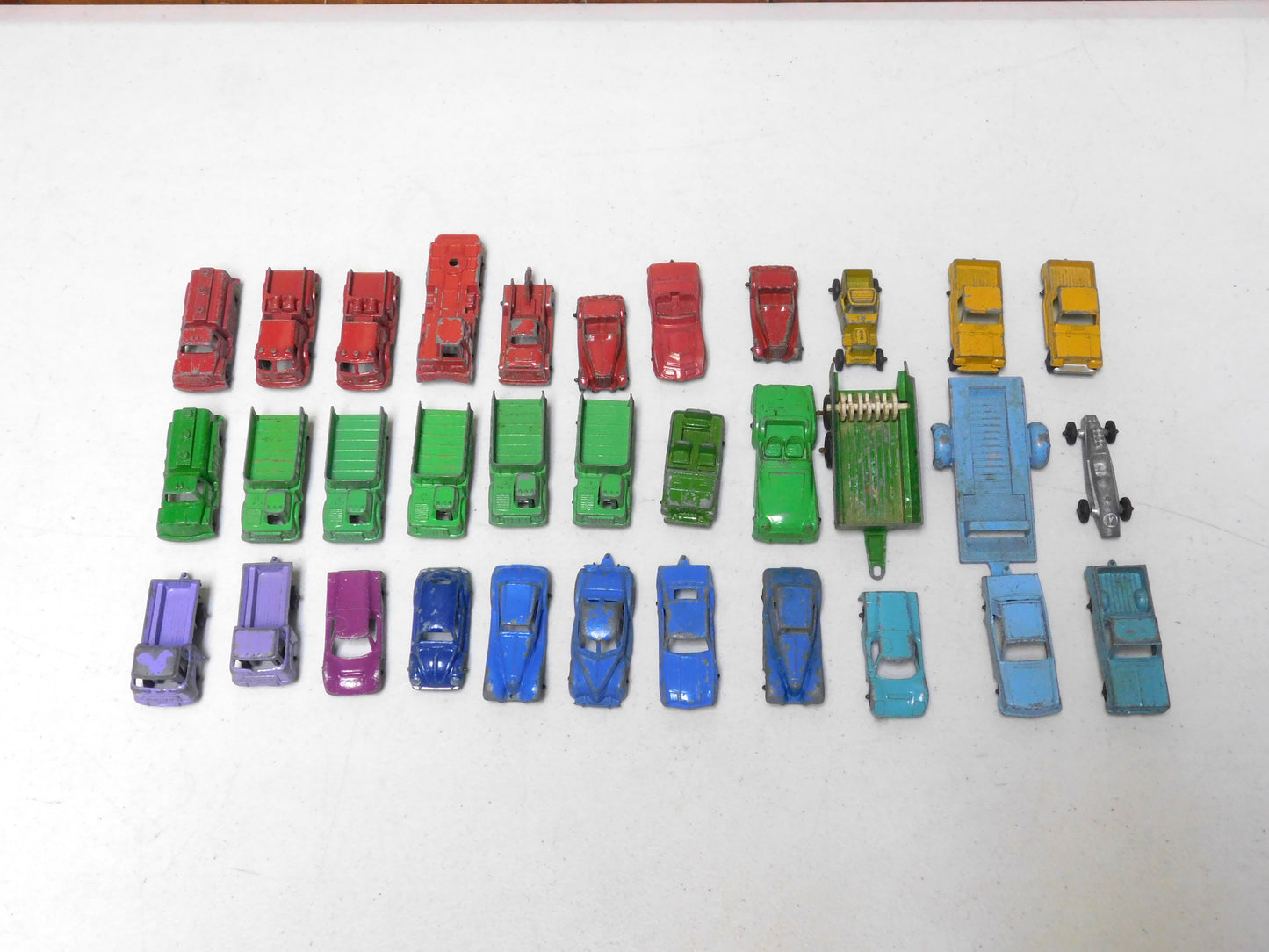 Mixed Lot of 33 Misc TootsieToy Cars, Trucks, Vehicles, Trailers