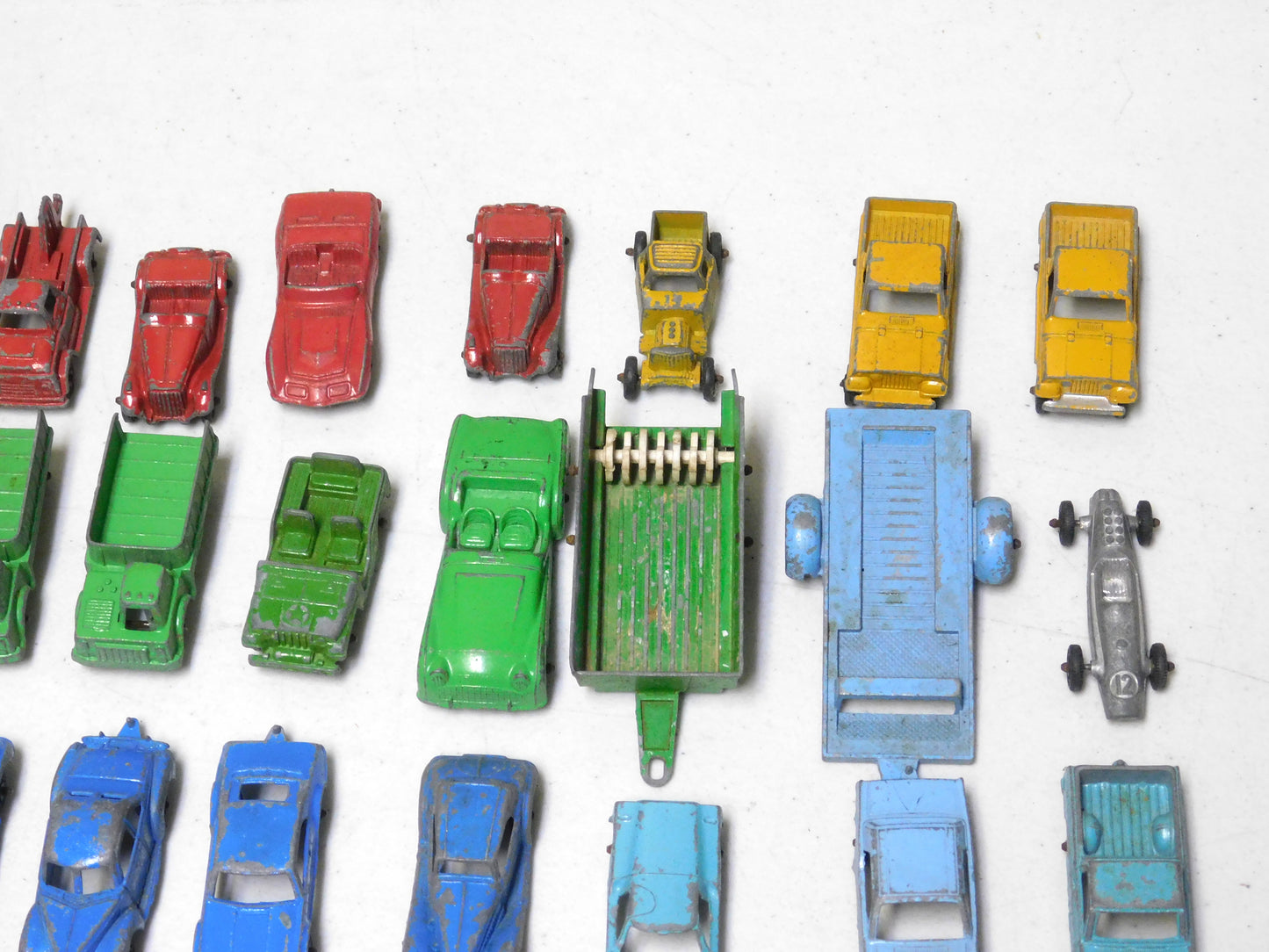 Mixed Lot of 33 Misc TootsieToy Cars, Trucks, Vehicles, Trailers