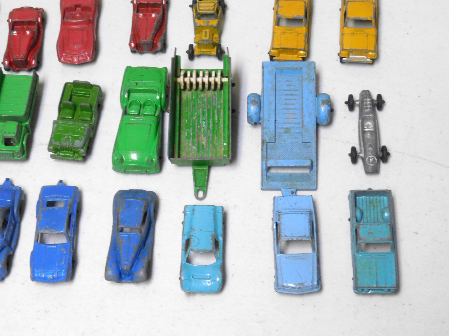 Mixed Lot of 33 Misc TootsieToy Cars, Trucks, Vehicles, Trailers