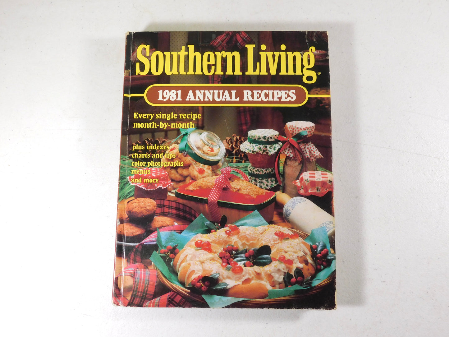 Vintage Southern Living 1981 and 1982 Annual Recipes Cookbooks