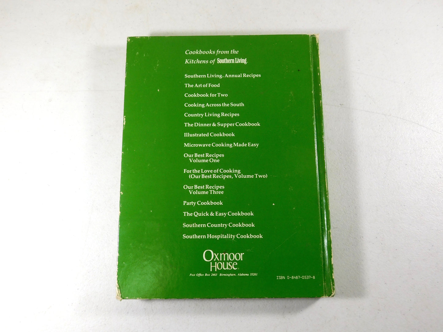 Vintage Southern Living 1981 and 1982 Annual Recipes Cookbooks