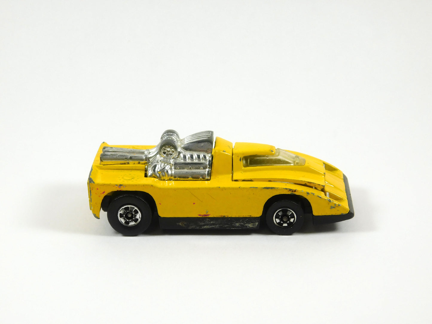 Vintage 1980 Hot Wheels Yellow Cannondale Car