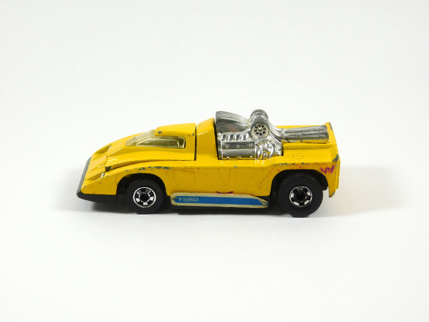 Vintage 1980 Hot Wheels Yellow Cannondale Car