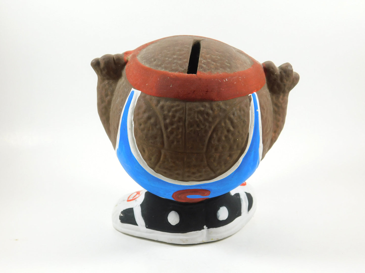 Vintage "Slam Dunk" Basketball Piggy Bank