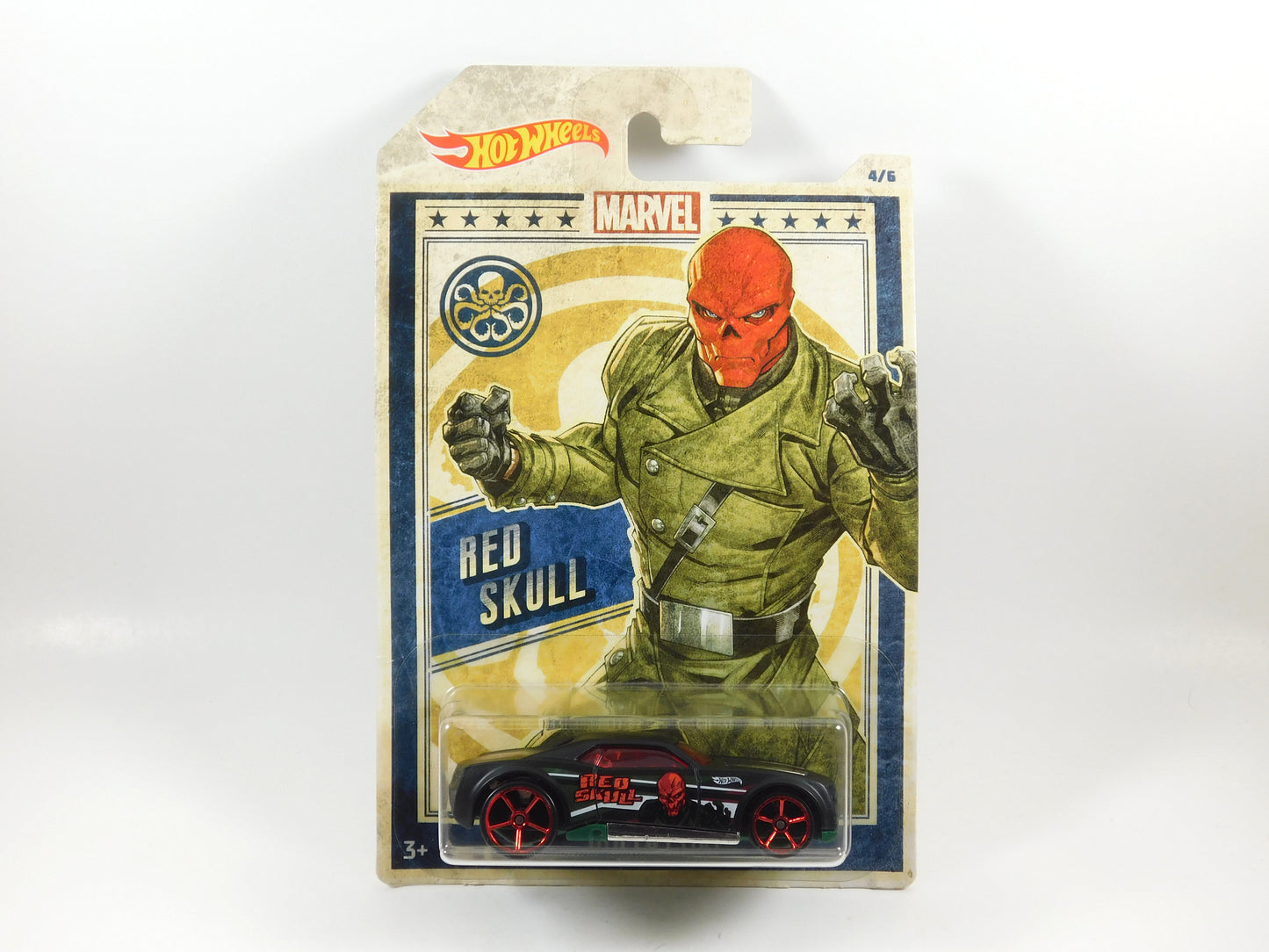 Hot Wheels Marvel Red Skull Bully Goat