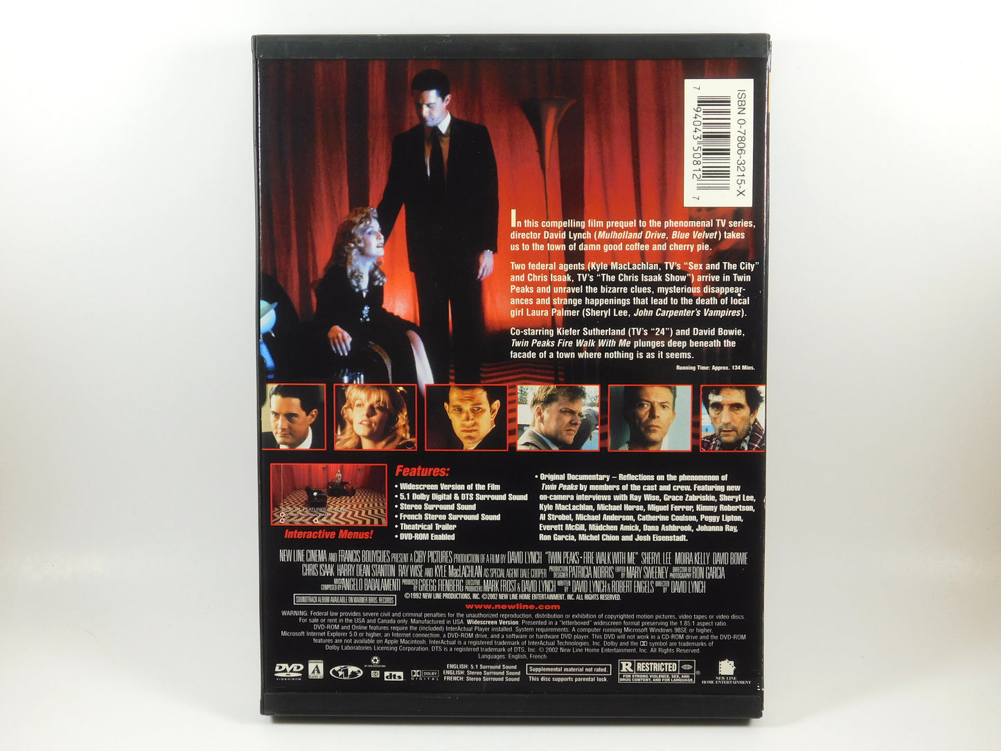 Twin Peaks: Fire Walk with Me (DVD, 1992)