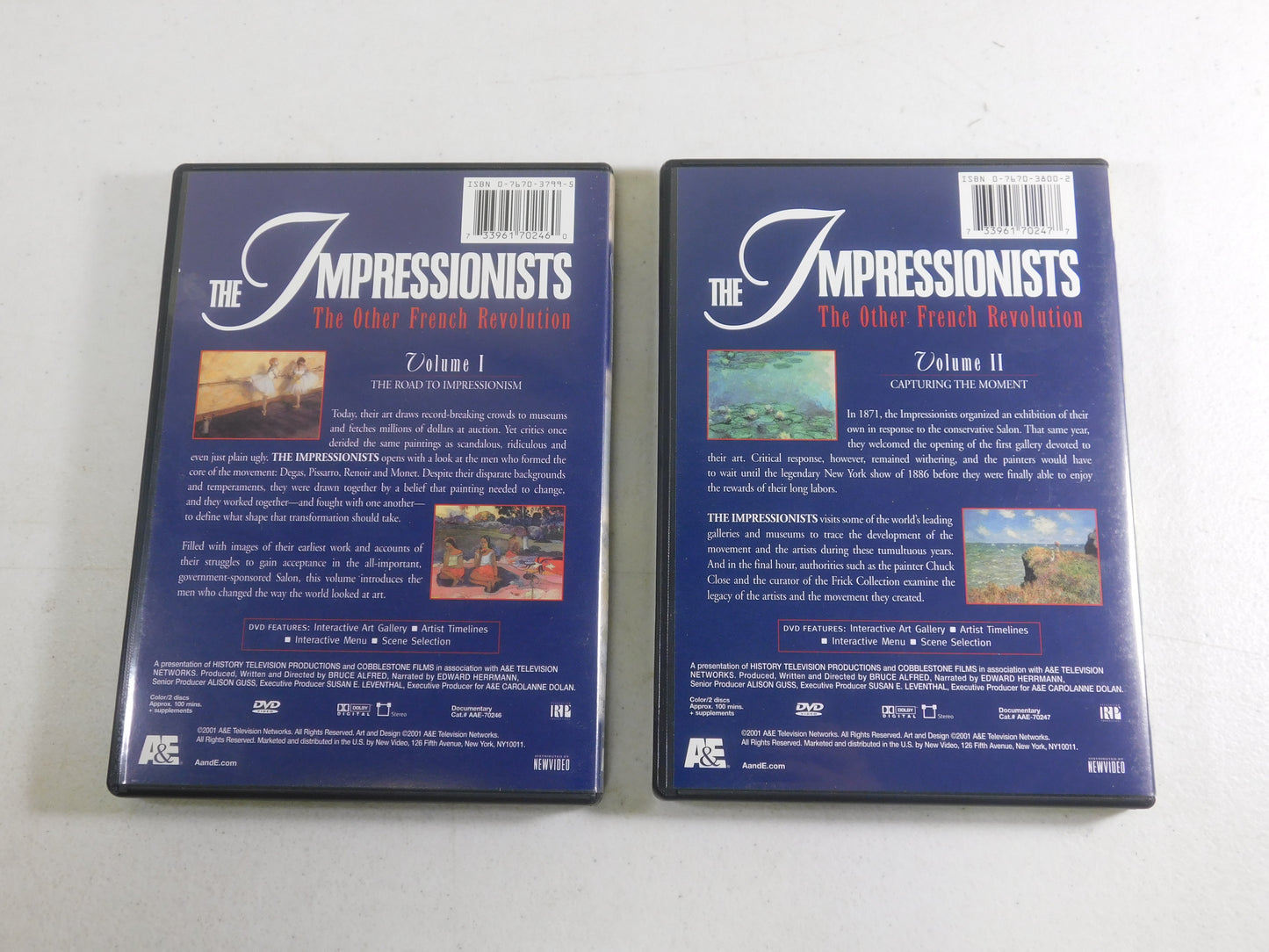 Impressionists, The: The Other French Revolution (DVD, 2001, 2-Disc Set)