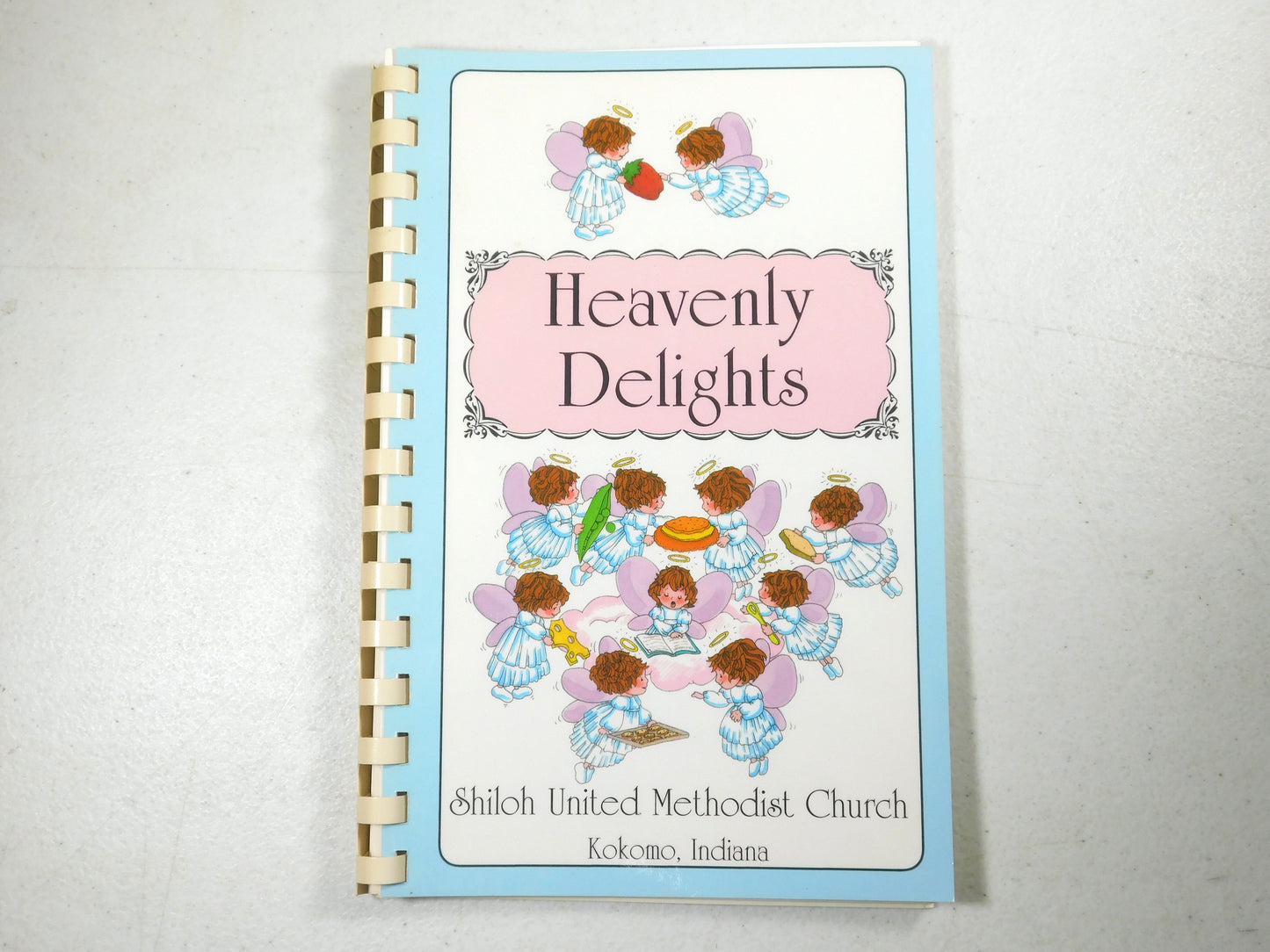 Vintage 1991 Heavenly Delights Shiloh United Methodist Church Cookbook