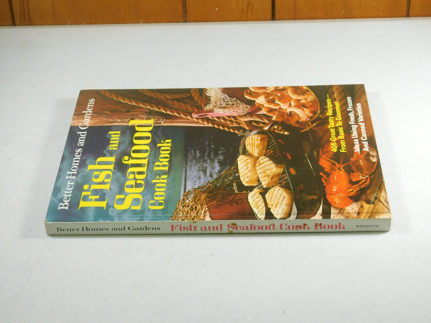 Vintage 1971 Better Homes and Gardens Fish and Seafood Cook Book