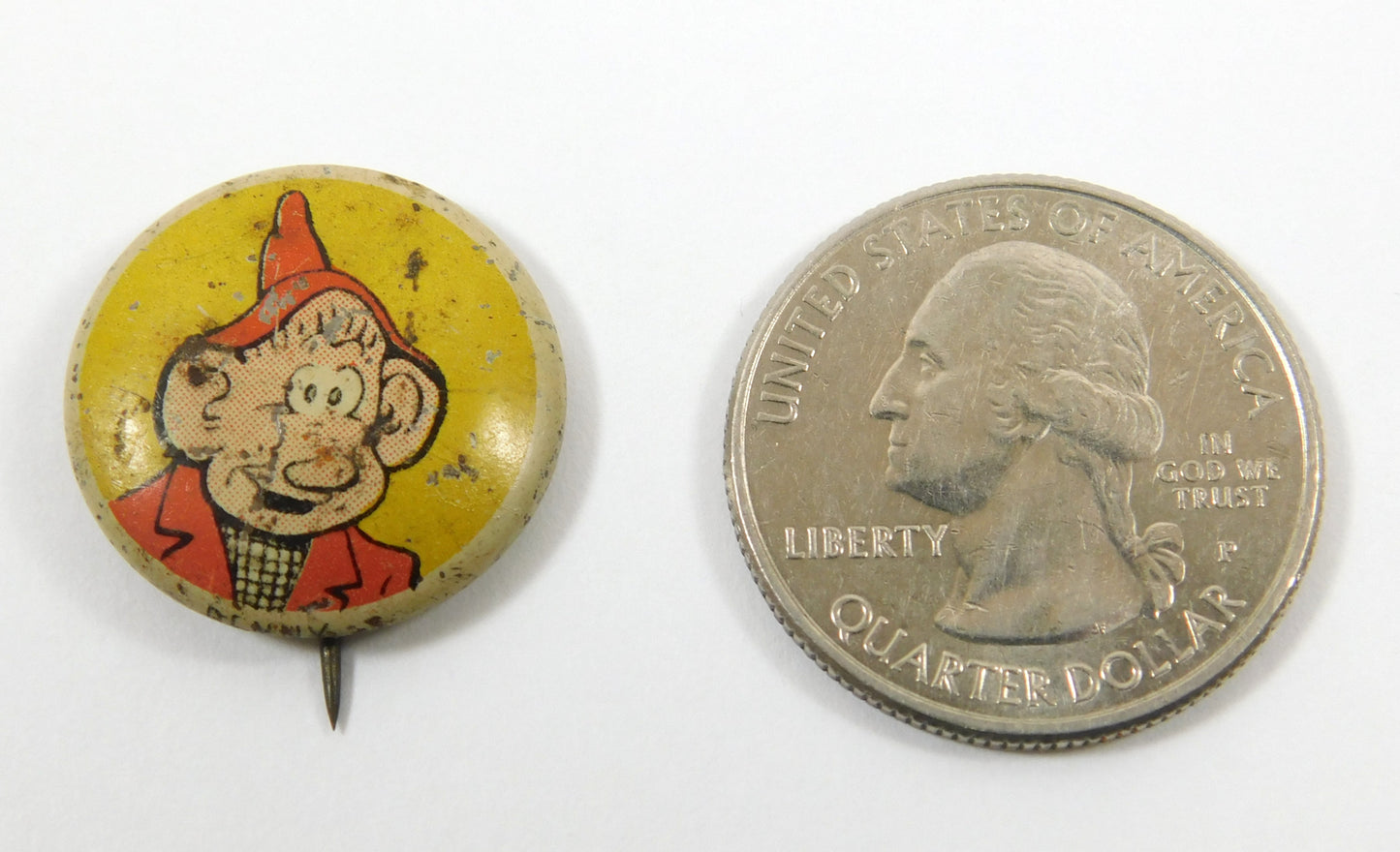 Vintage Kellogg's Pep Winnie Winkle Pin Button