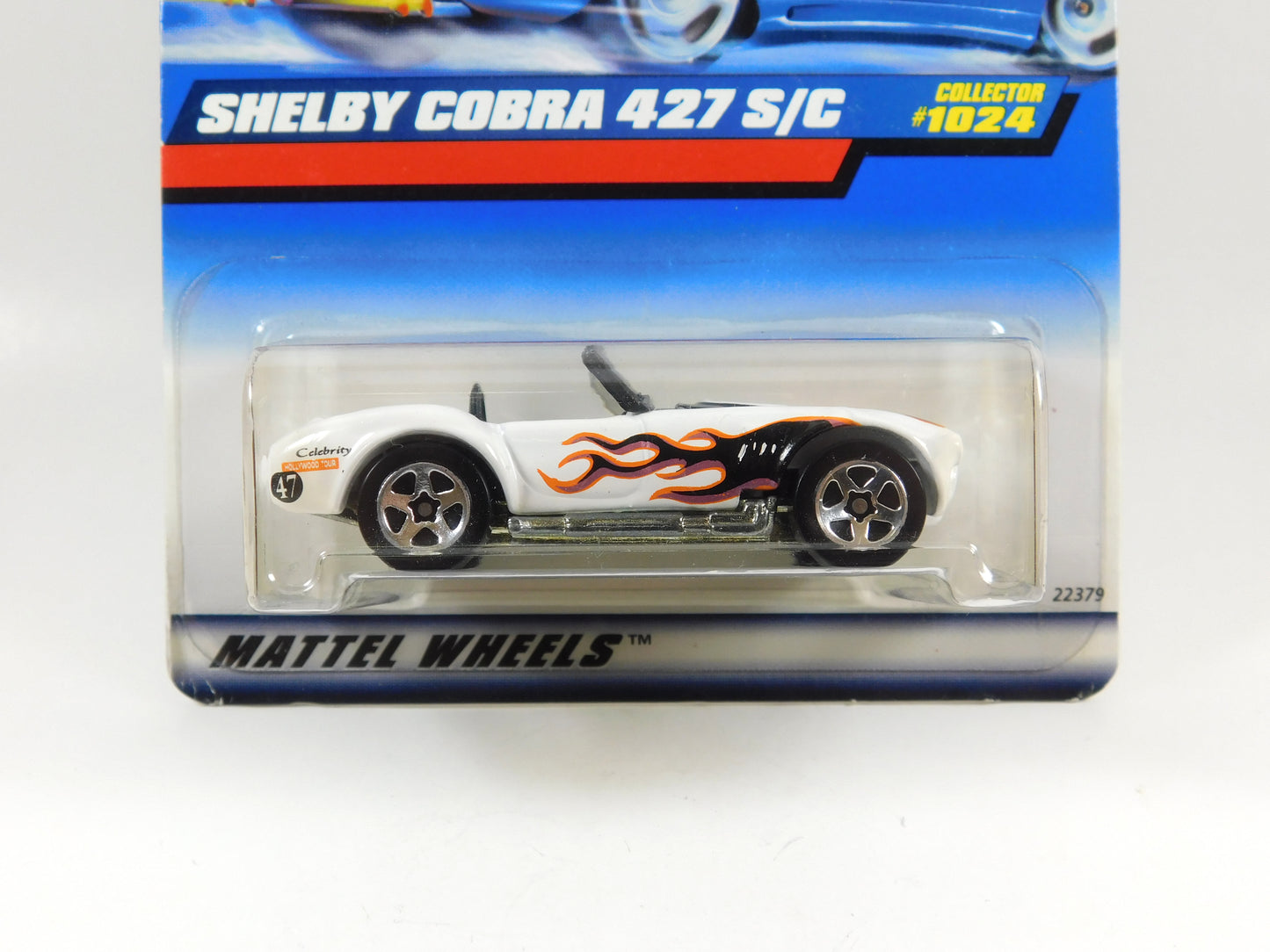 Hot Wheels Shelby Cobra 427 S/C Collector #1024