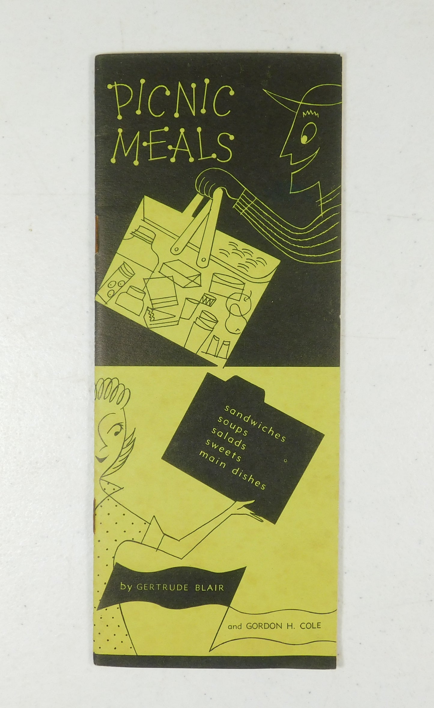 Vintage 1951 Picnic Meals Booklet by Gertrude Blair and Gordon H. Cole