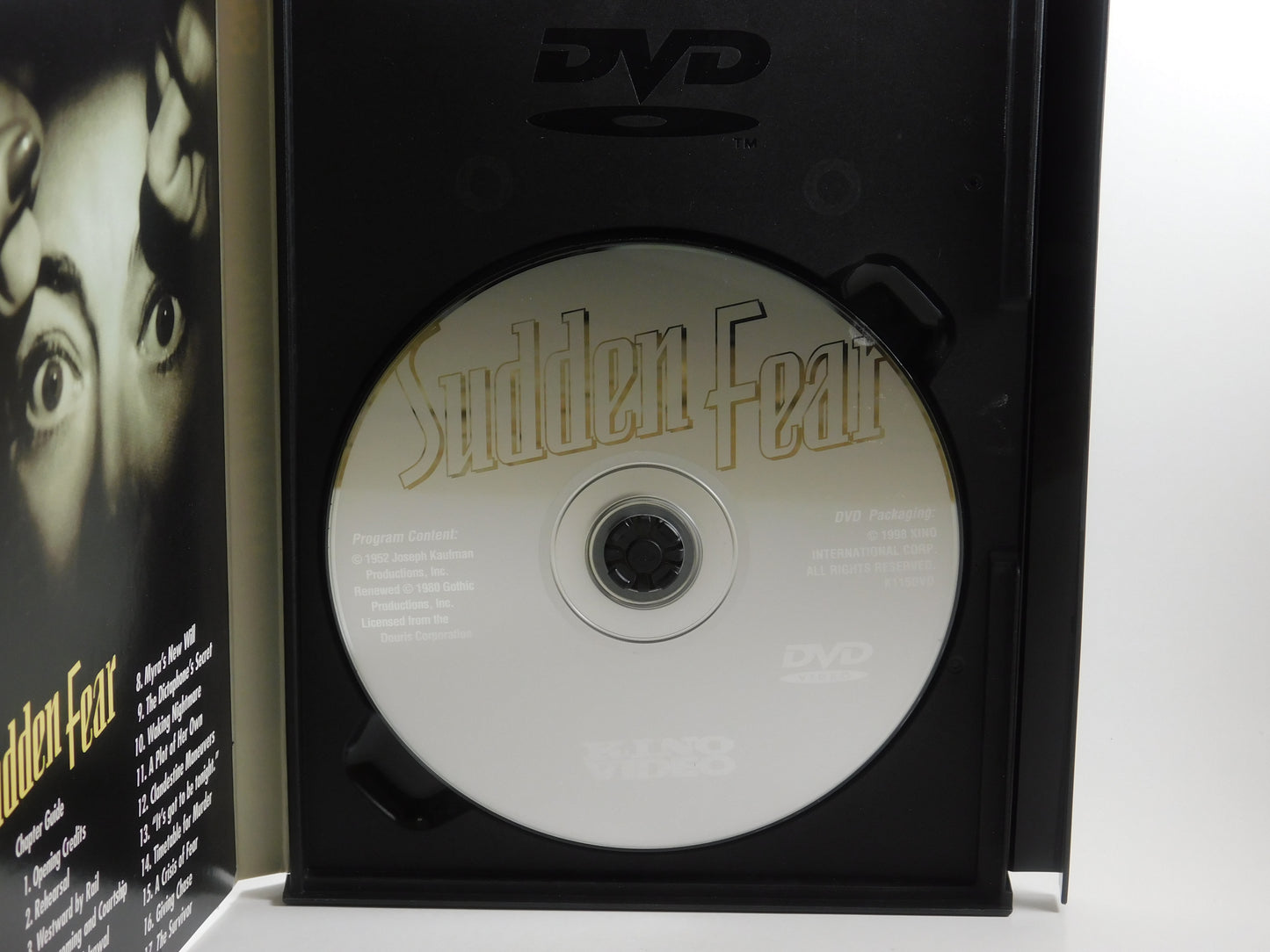 Sudden Fear (DVD, 1999)