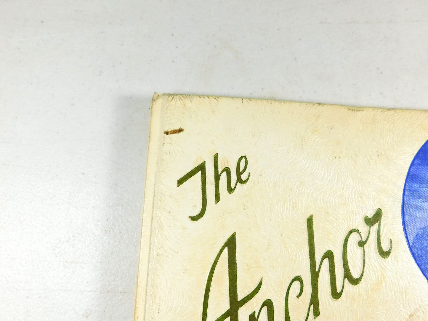 Vintage "The Anchor" United States Naval Training Center Book San Diego