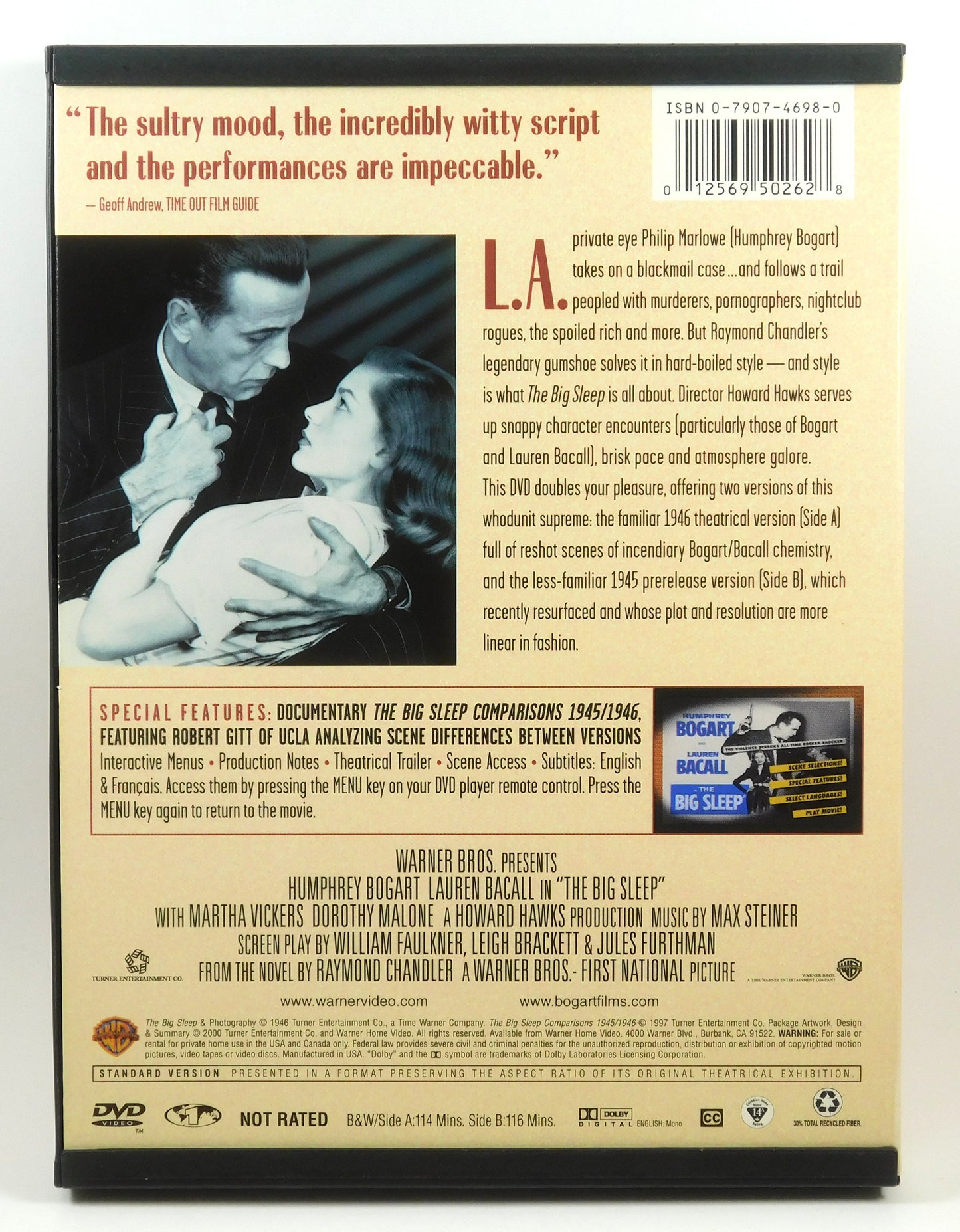 The Big Sleep (DVD, 2000)