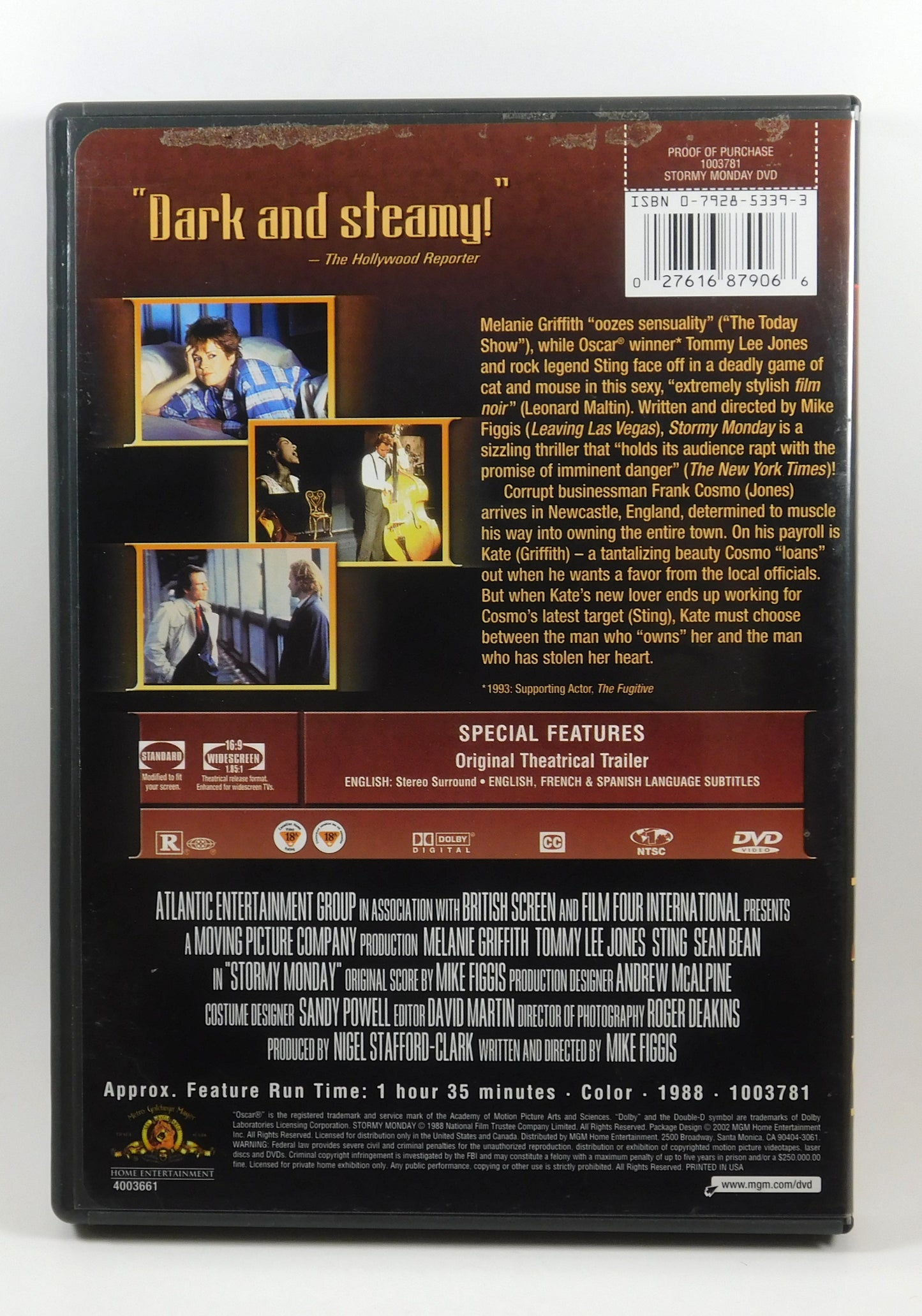 Stormy Monday (DVD, 2002)