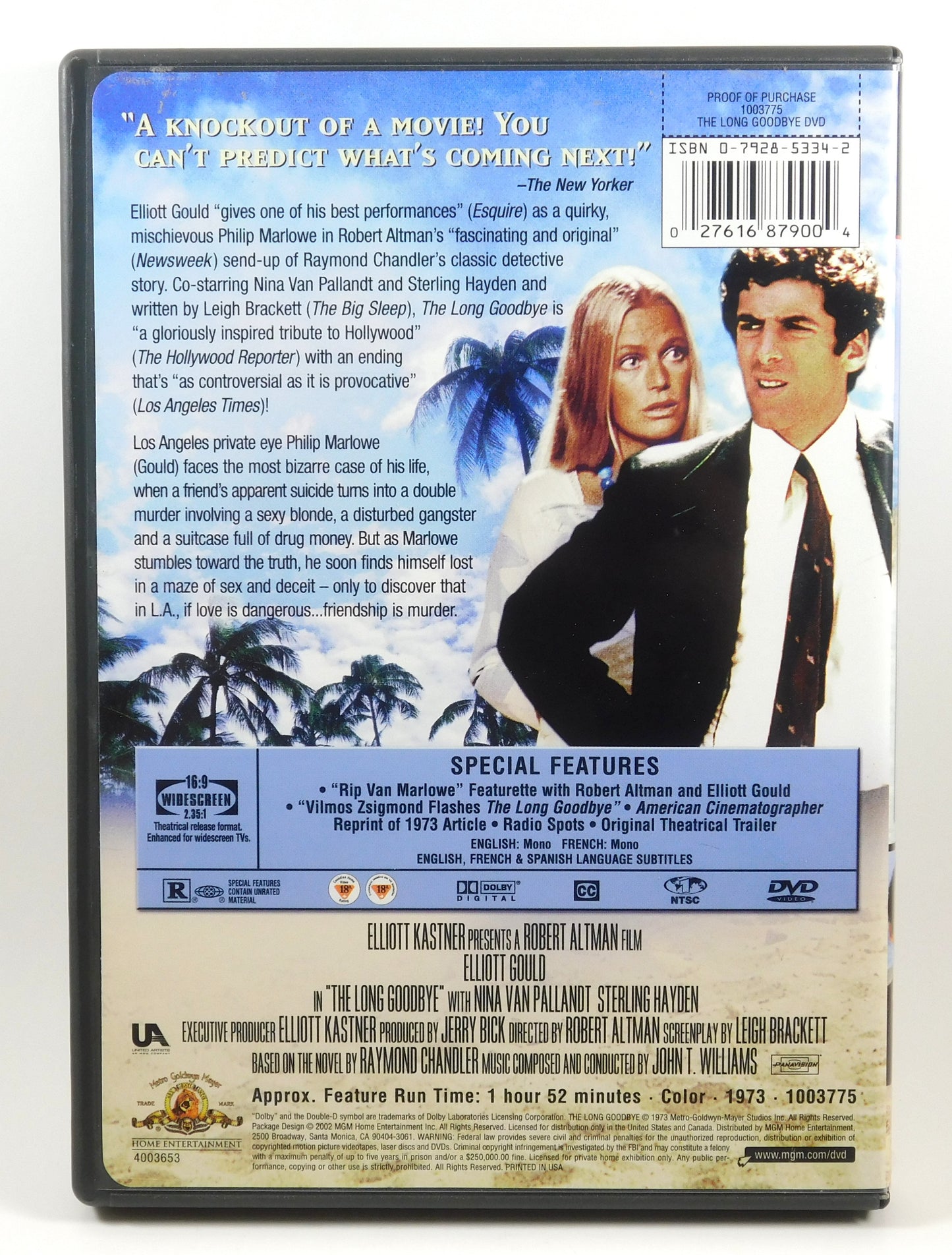 The Long Goodbye (DVD, 2002)