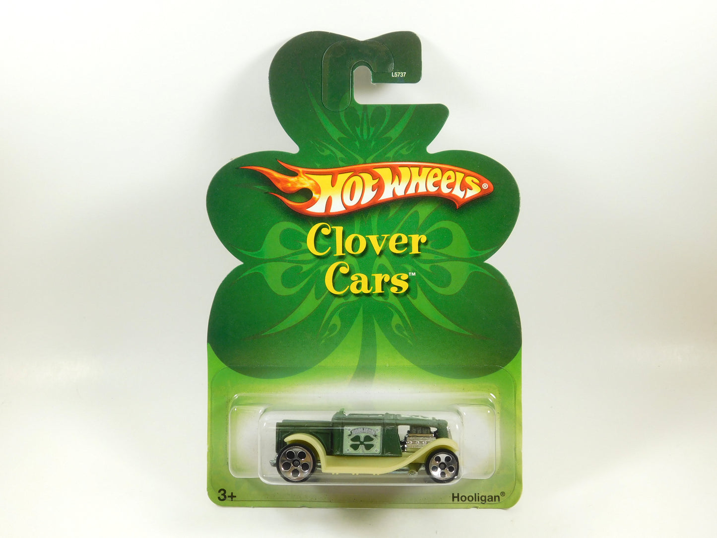 Hot Wheels Holligan and Ford GTX-1 Green Clover Cars