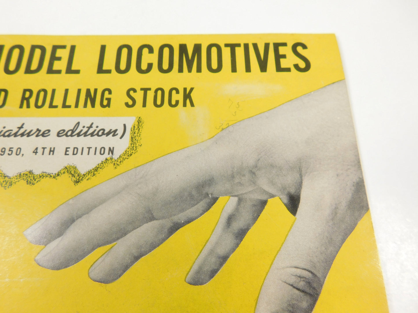 Vintage 1950 Model Locomotives and Rolling Stock Booklet Miniature Edition