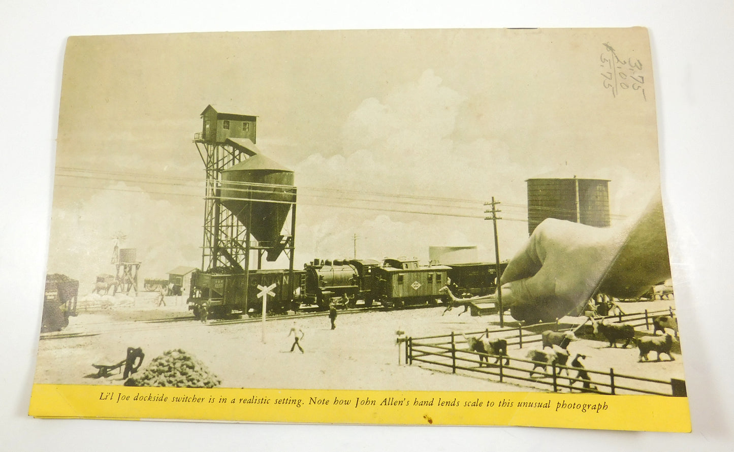 Vintage 1950 Model Locomotives and Rolling Stock Booklet Miniature Edition