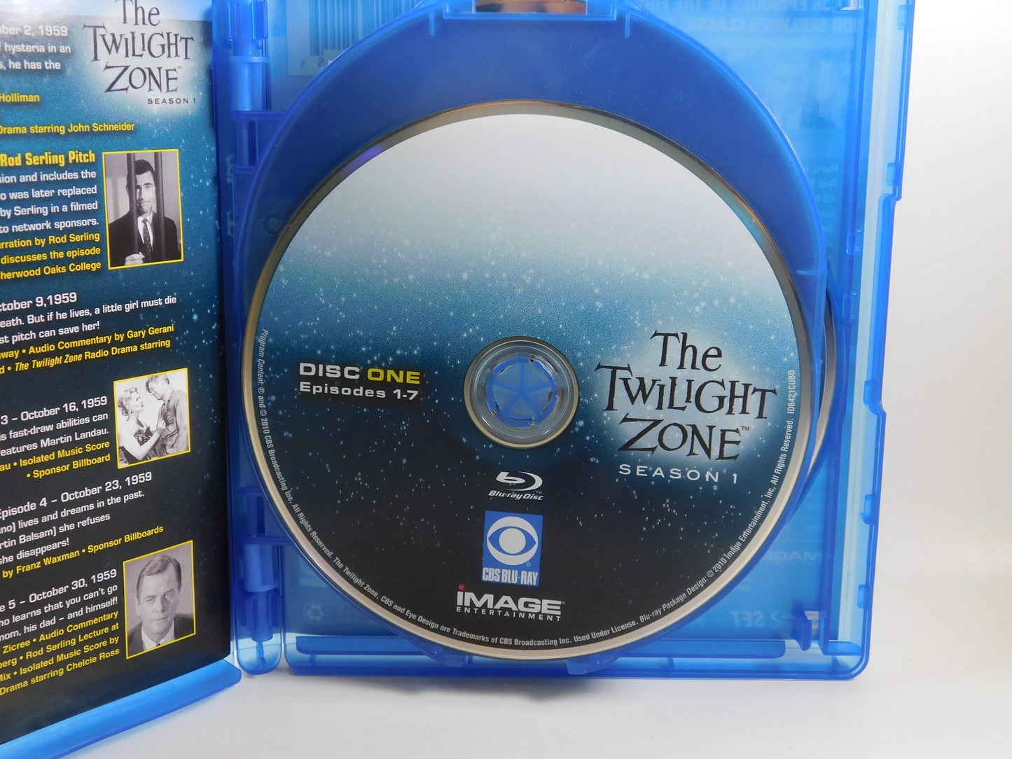 The Twilight Zone - Season 1 (Blu-ray Disc, 2010, 5-Disc Set)