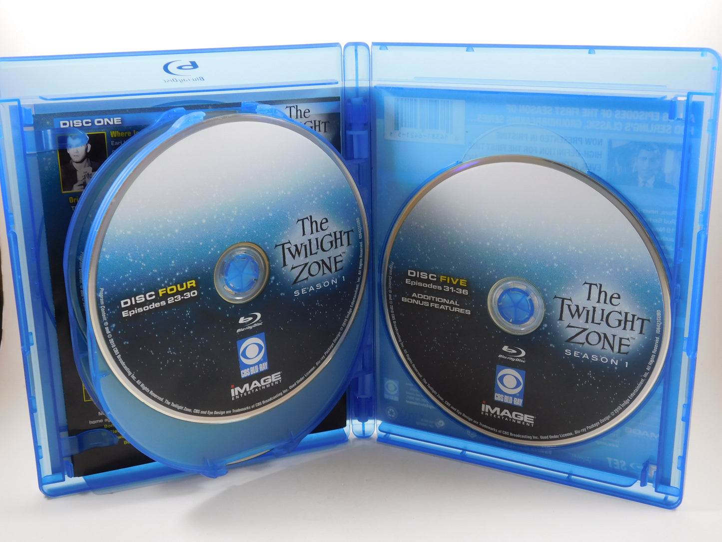 The Twilight Zone - Season 1 (Blu-ray Disc, 2010, 5-Disc Set)