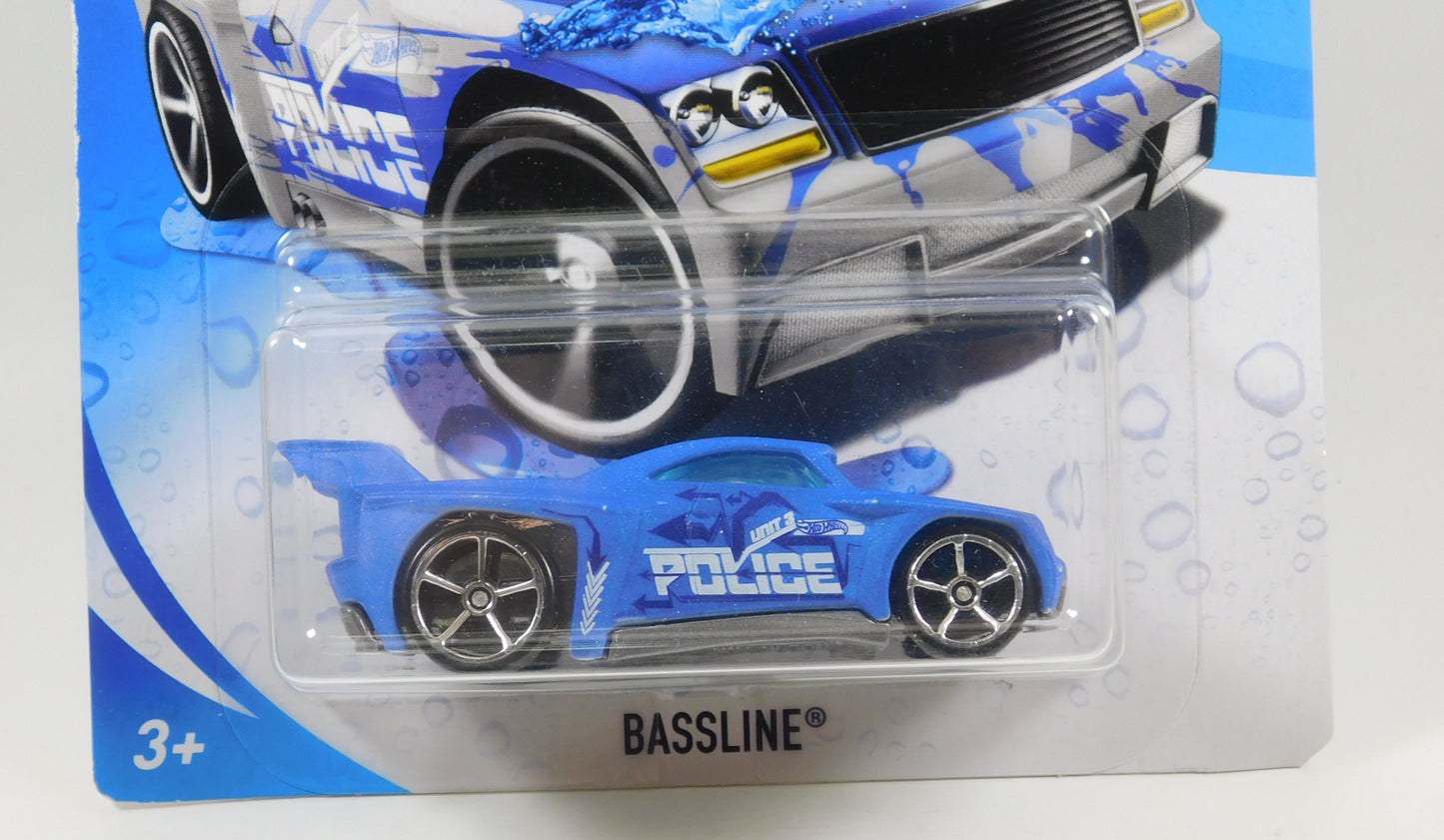 Hot Wheels Color Shifters Bassline Police Car