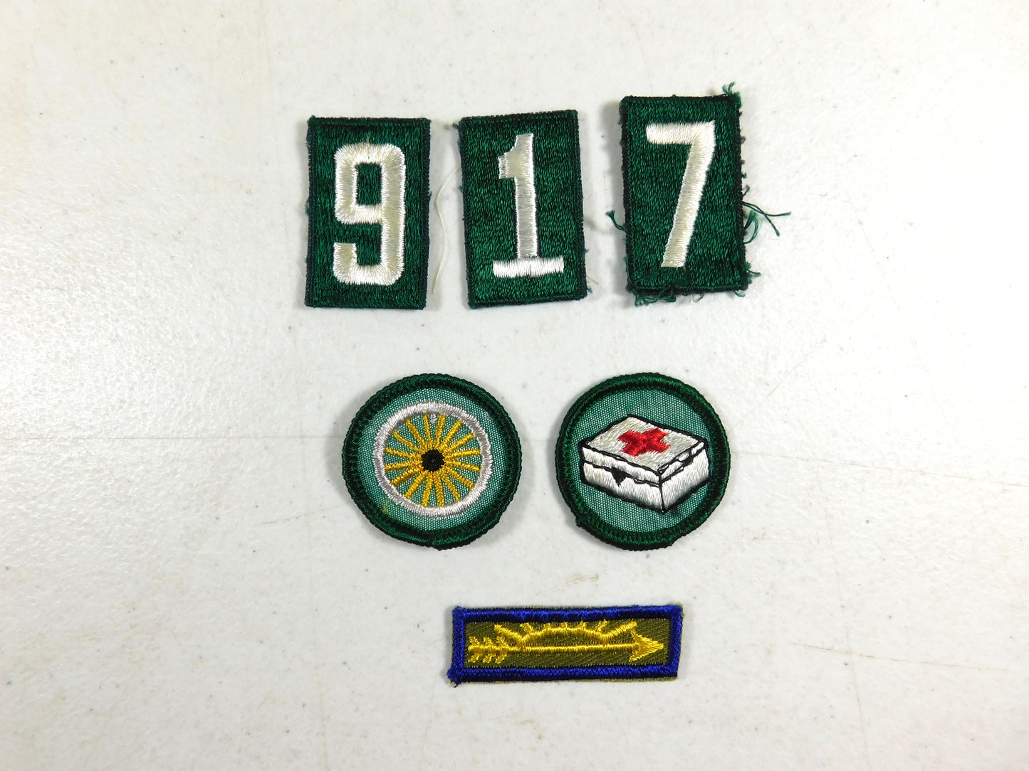 Vintage Boy Scouts Sash with Badges
