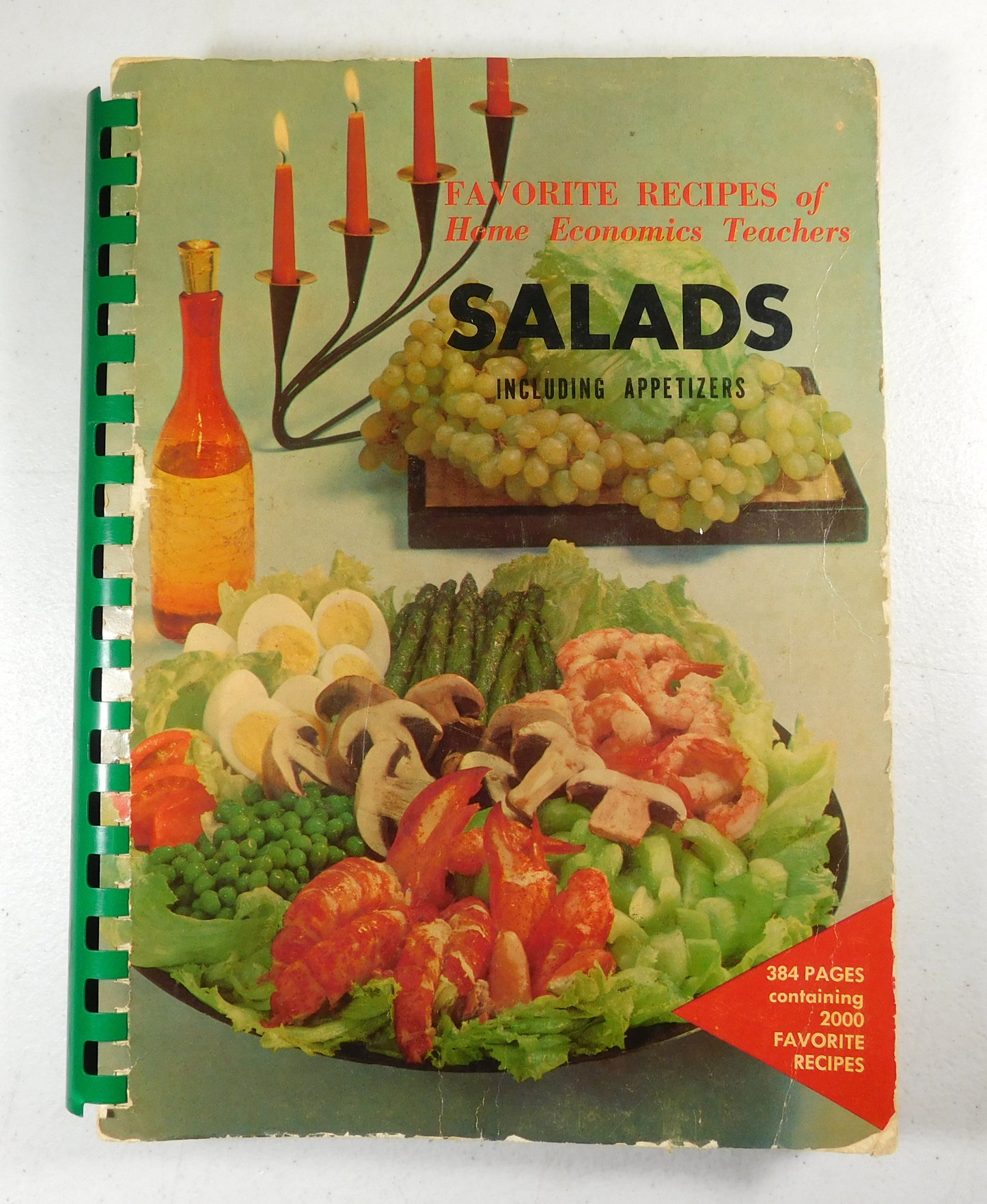 Vintage 1964 Favorite Recipes of Home Economics Teachers Salads w/ Appetizers