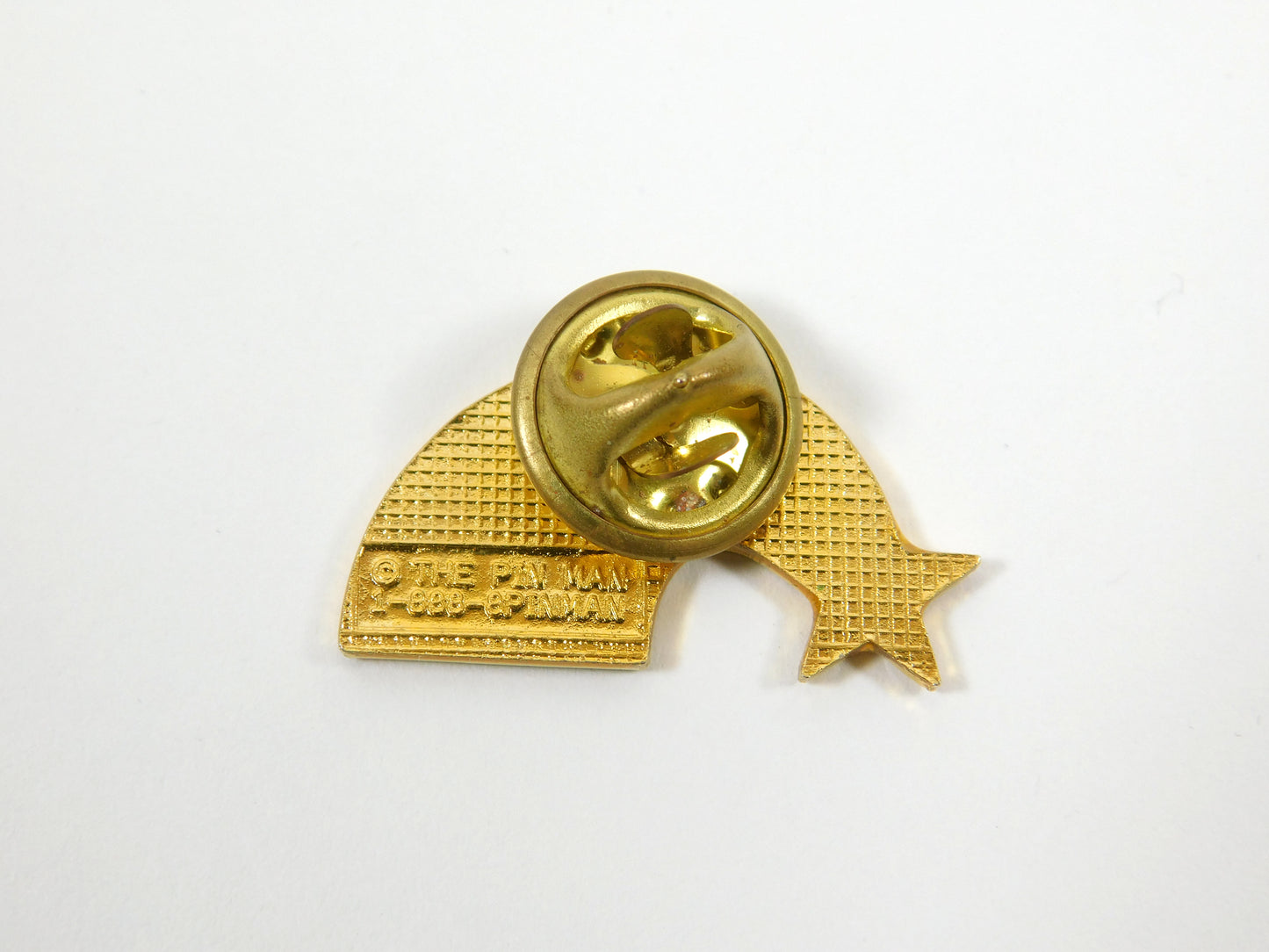 Vintage Star and Rainbow Lapel Pin