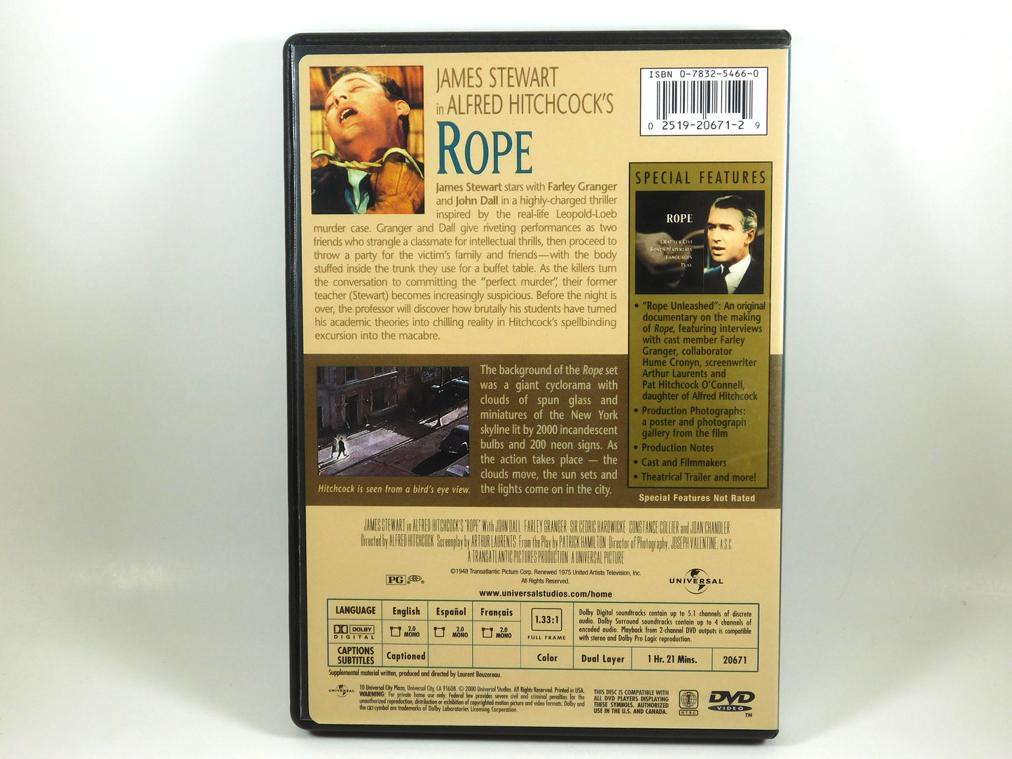 Rope (DVD, 1948)