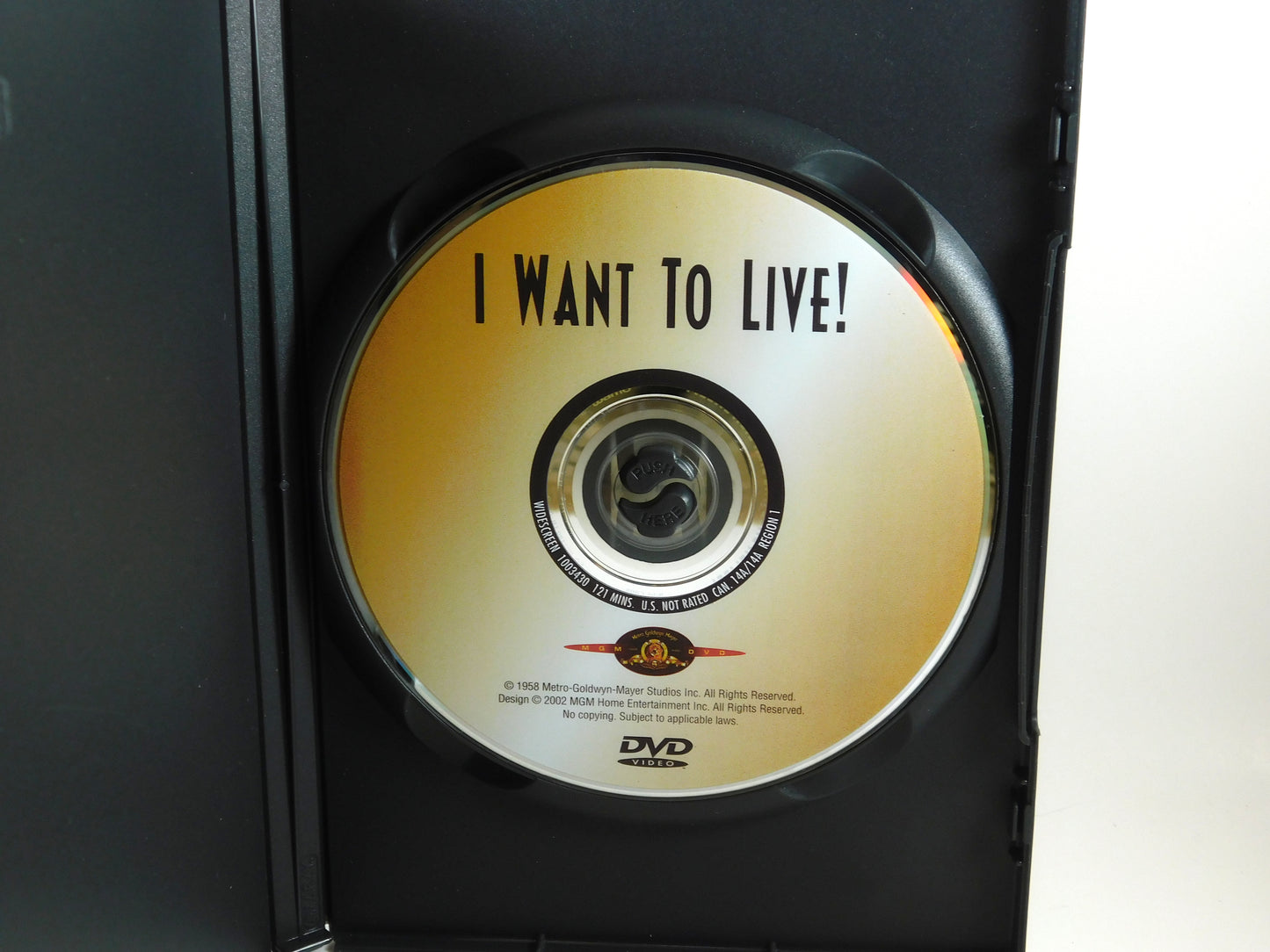 I Want to Live (DVD, 2002)