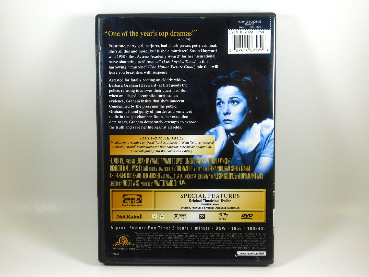 I Want to Live (DVD, 2002)