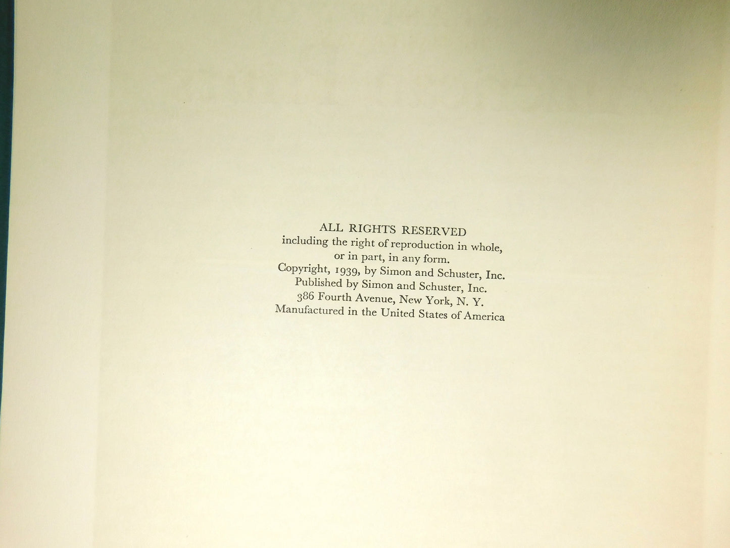 Vintage 1939 A Treasury of American Prints Book Edited by Thomas Craven