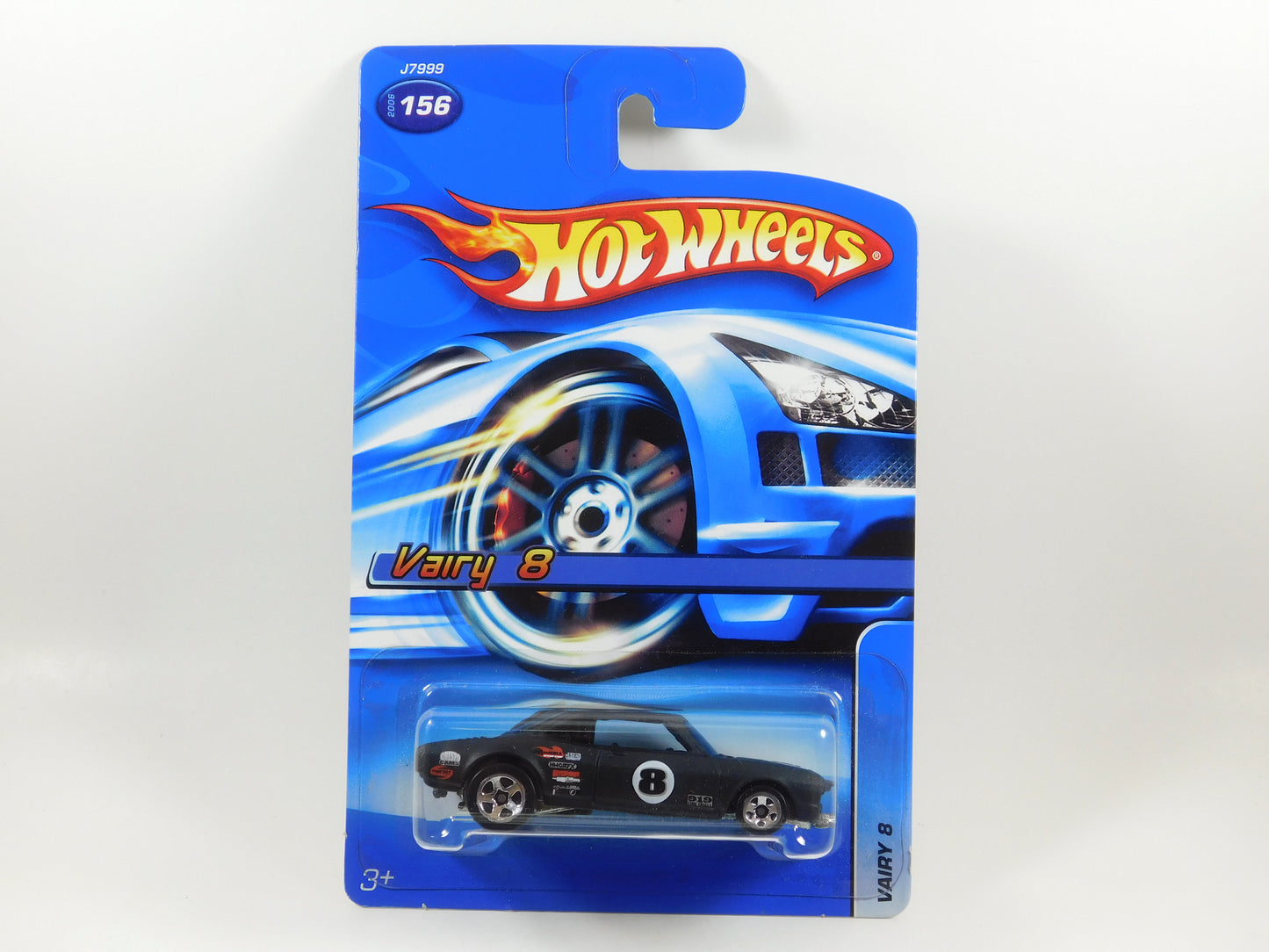 Hot Wheels Black Vairy 8 #156