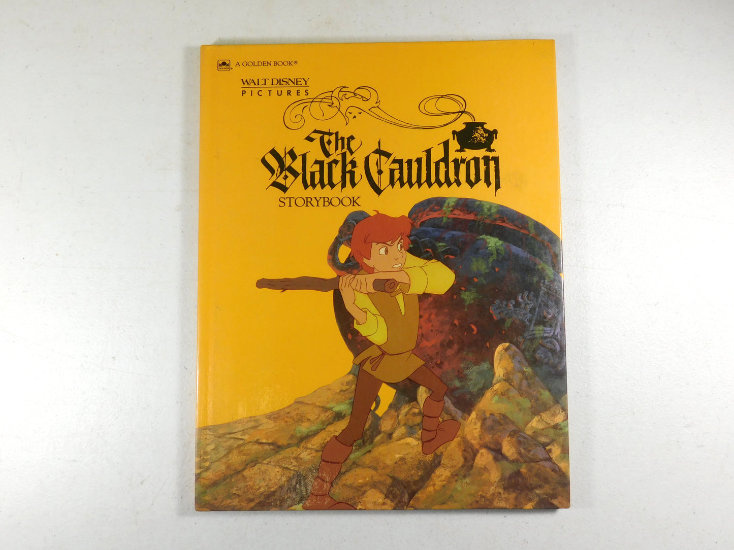 The Black Cauldron Storybook Walt Disney Pictures Golden Book