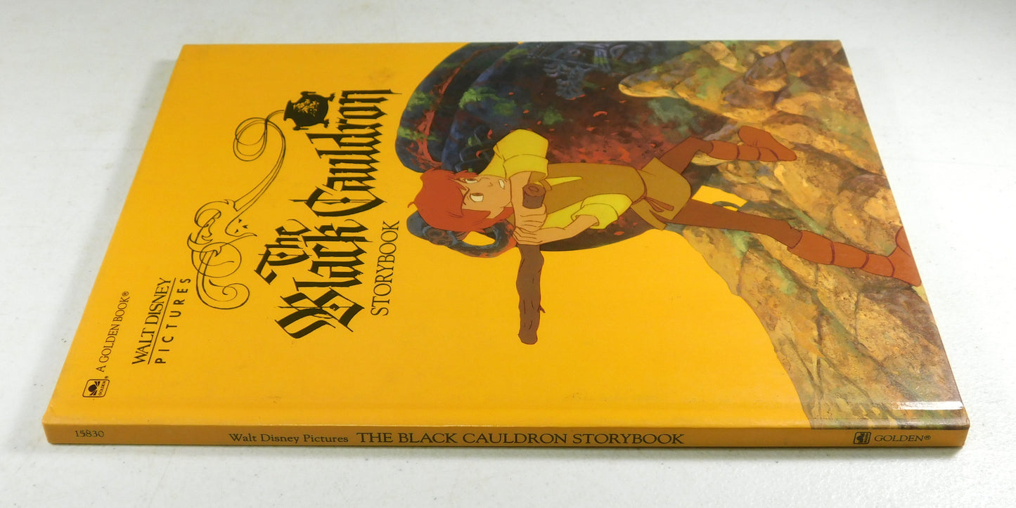 The Black Cauldron Storybook Walt Disney Pictures Golden Book