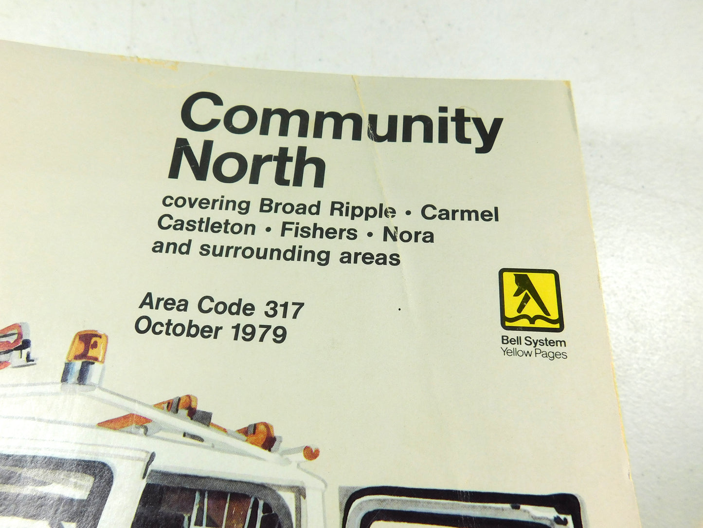 Vintage 1979 Community North Indiana Bell Phonebook