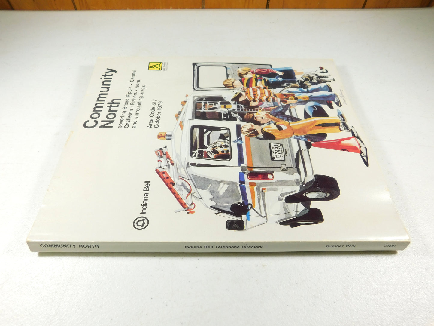 Vintage 1979 Community North Indiana Bell Phonebook